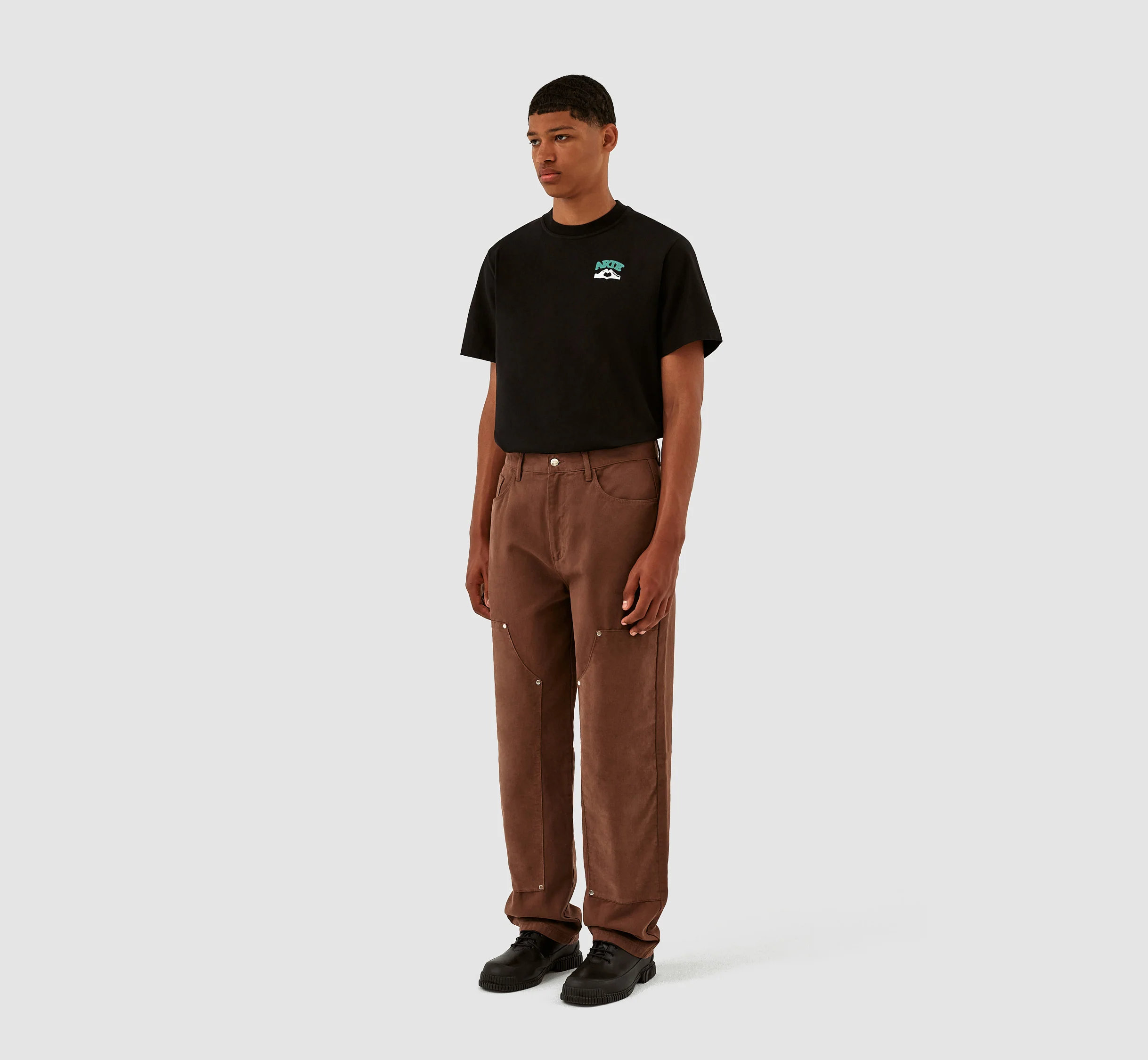 Porter Cotton Velvet Pants - Brown - Image 6