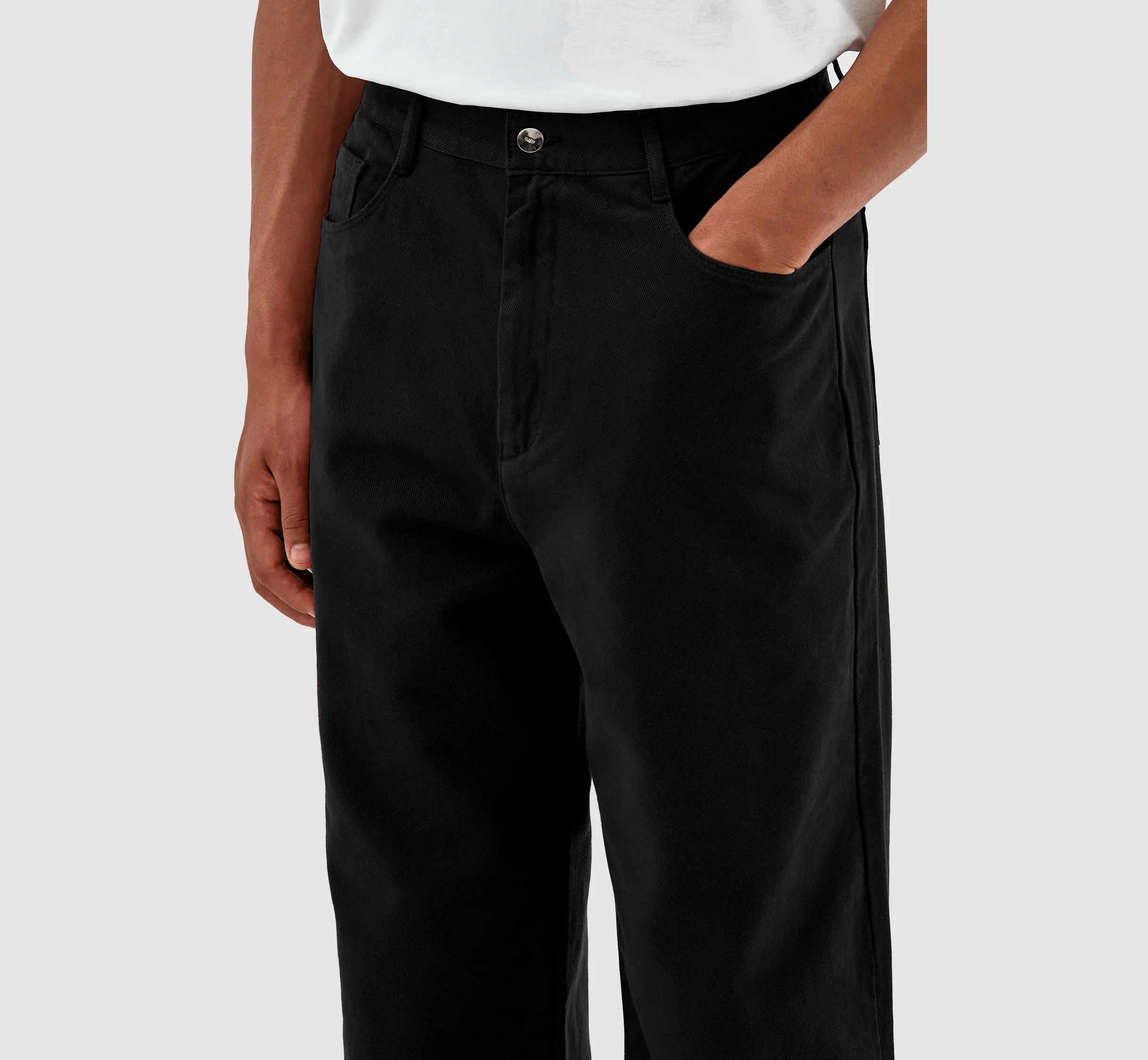 Porter Heart Pocket Pants - Black - NO ARCHIVE SALE - Image 6