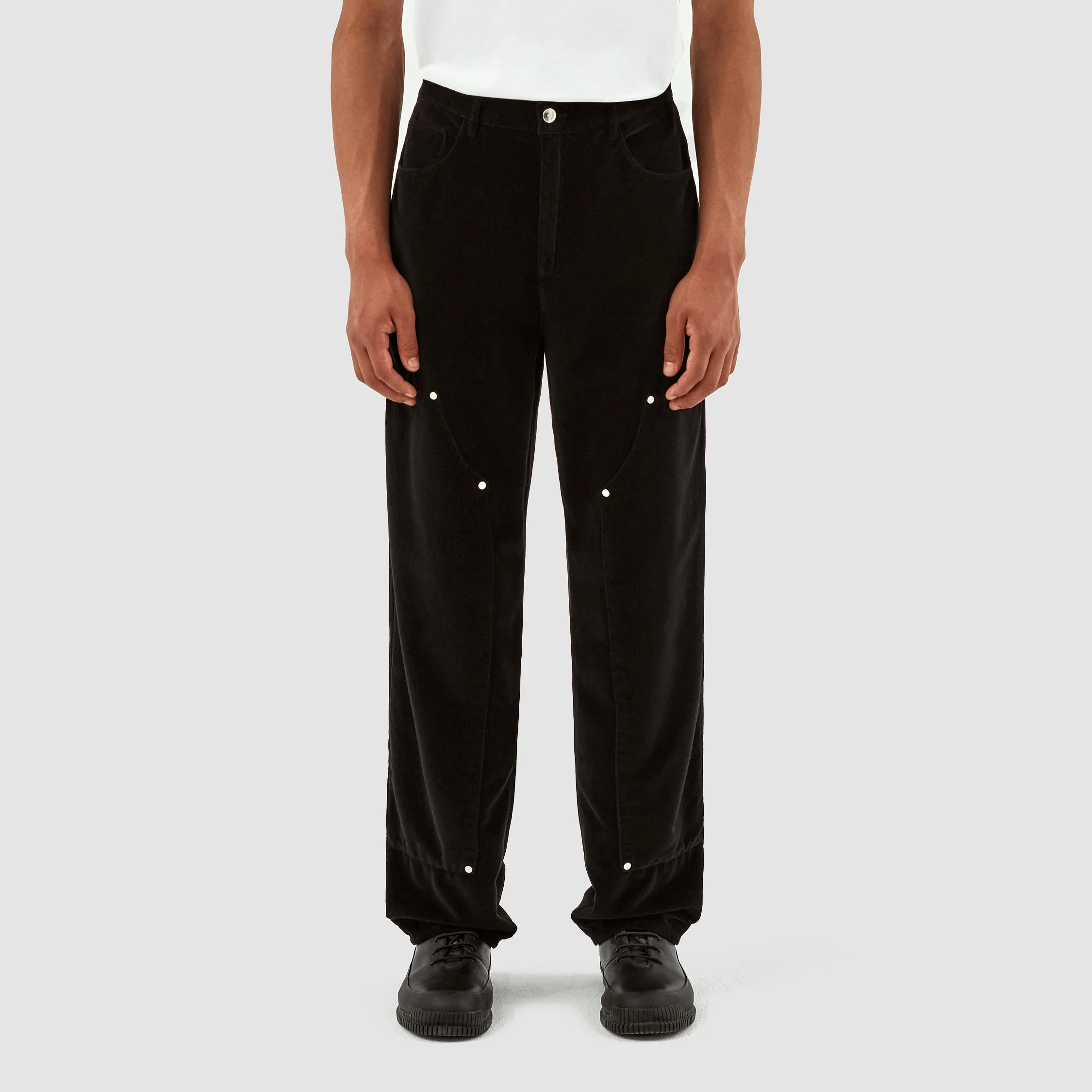 Porter Velvet Pants - Black