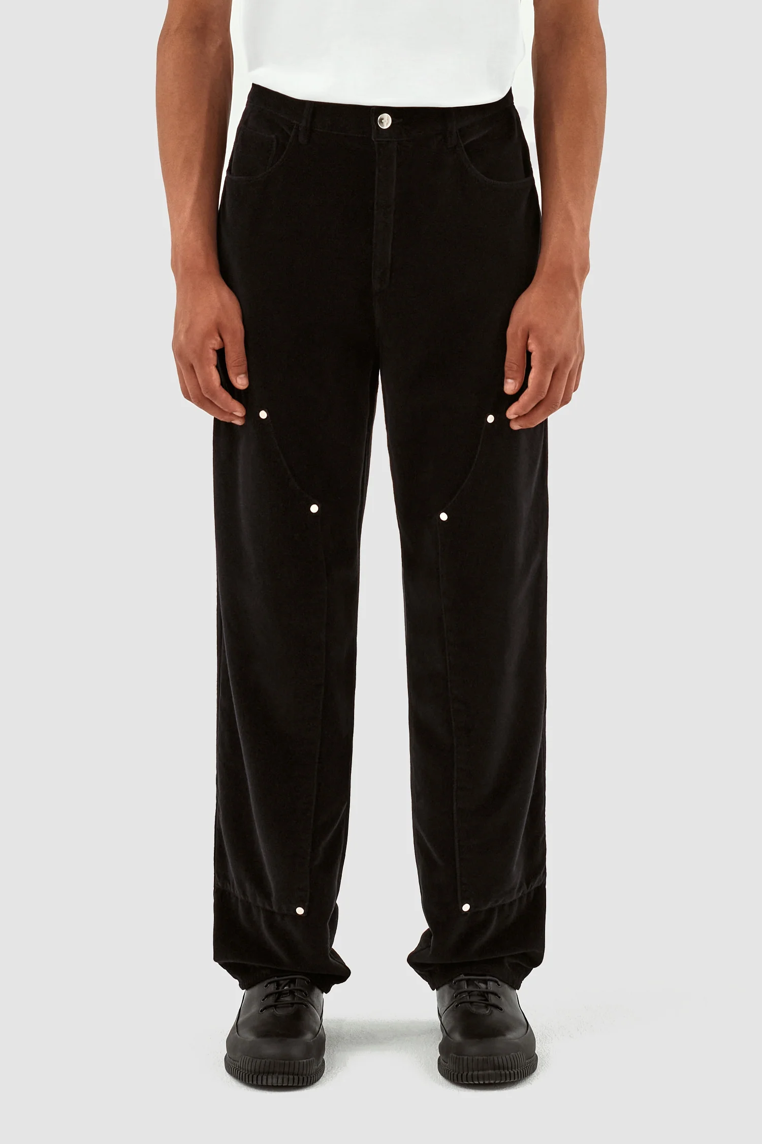 Porter Velvet Pants - Black - Image 2