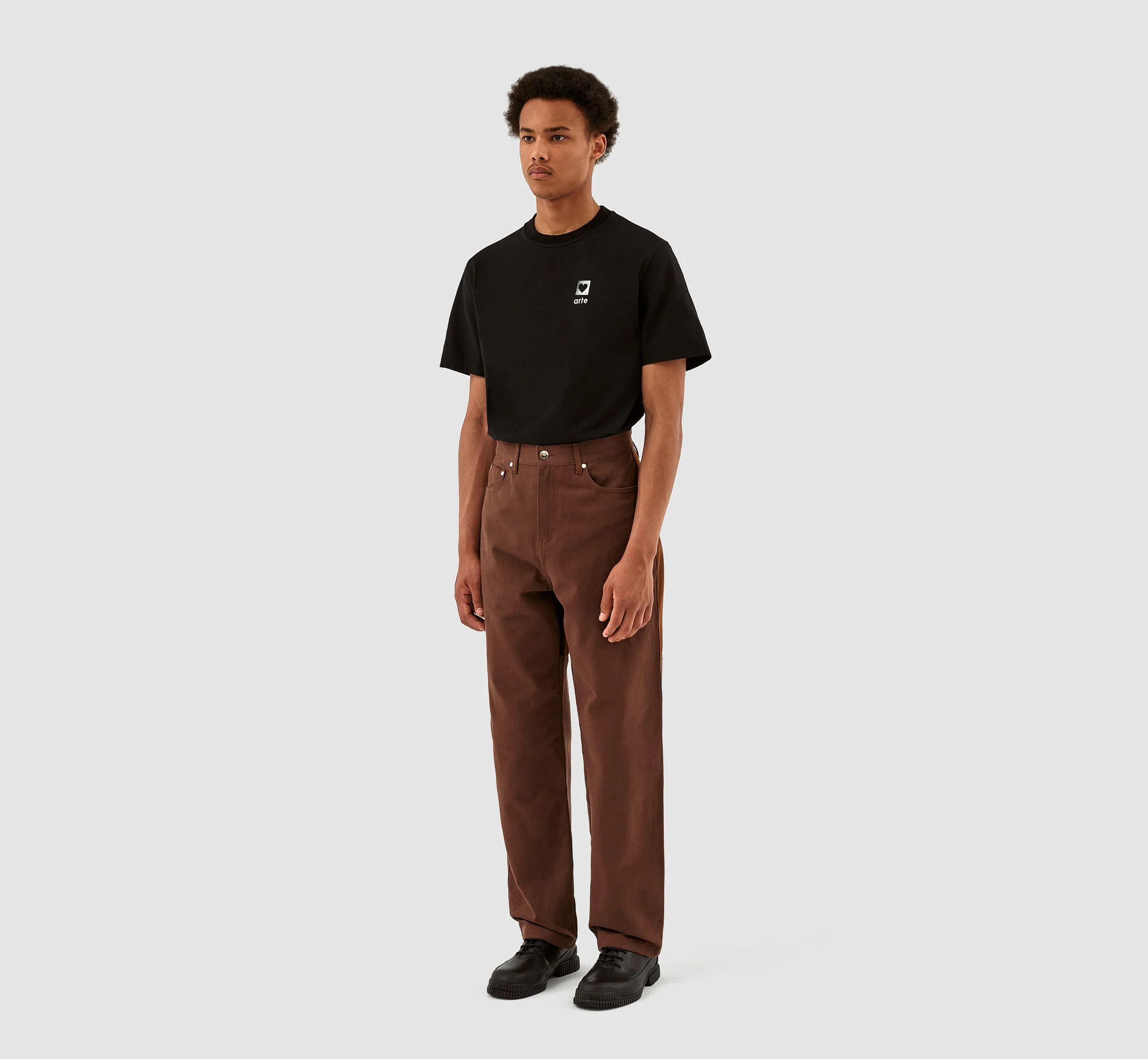 Porter Wool Cotton Pants - Brown - Image 6
