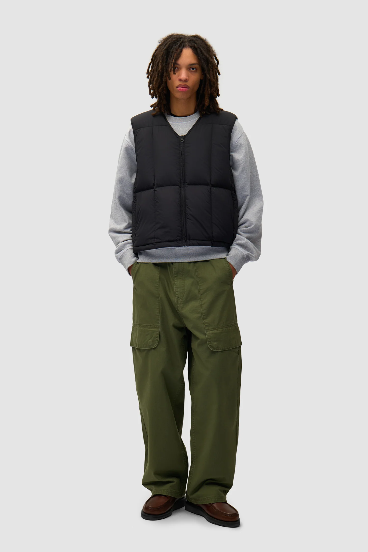 Puffer Vest - Black - Image 4