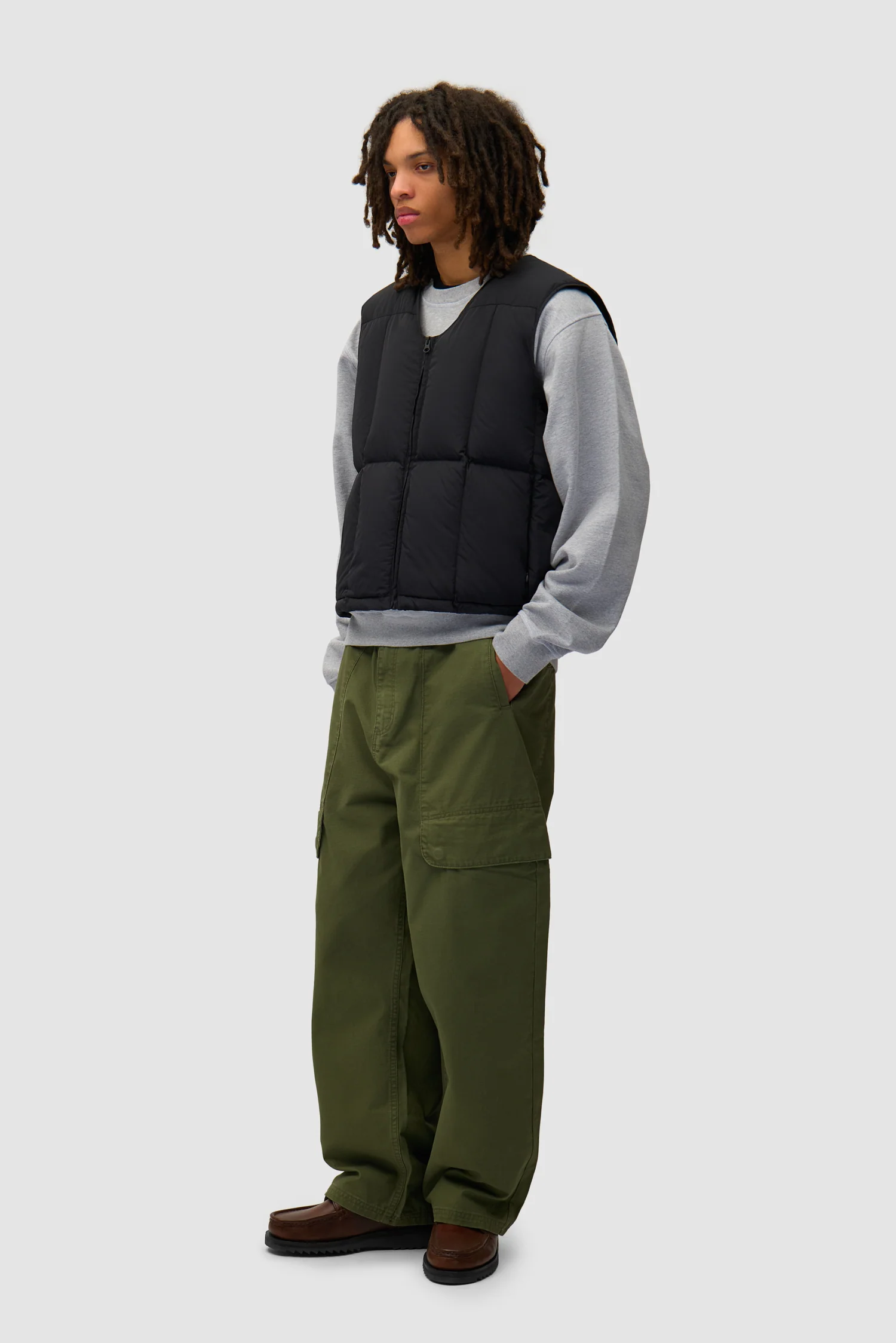 Puffer Vest - Black - Image 5