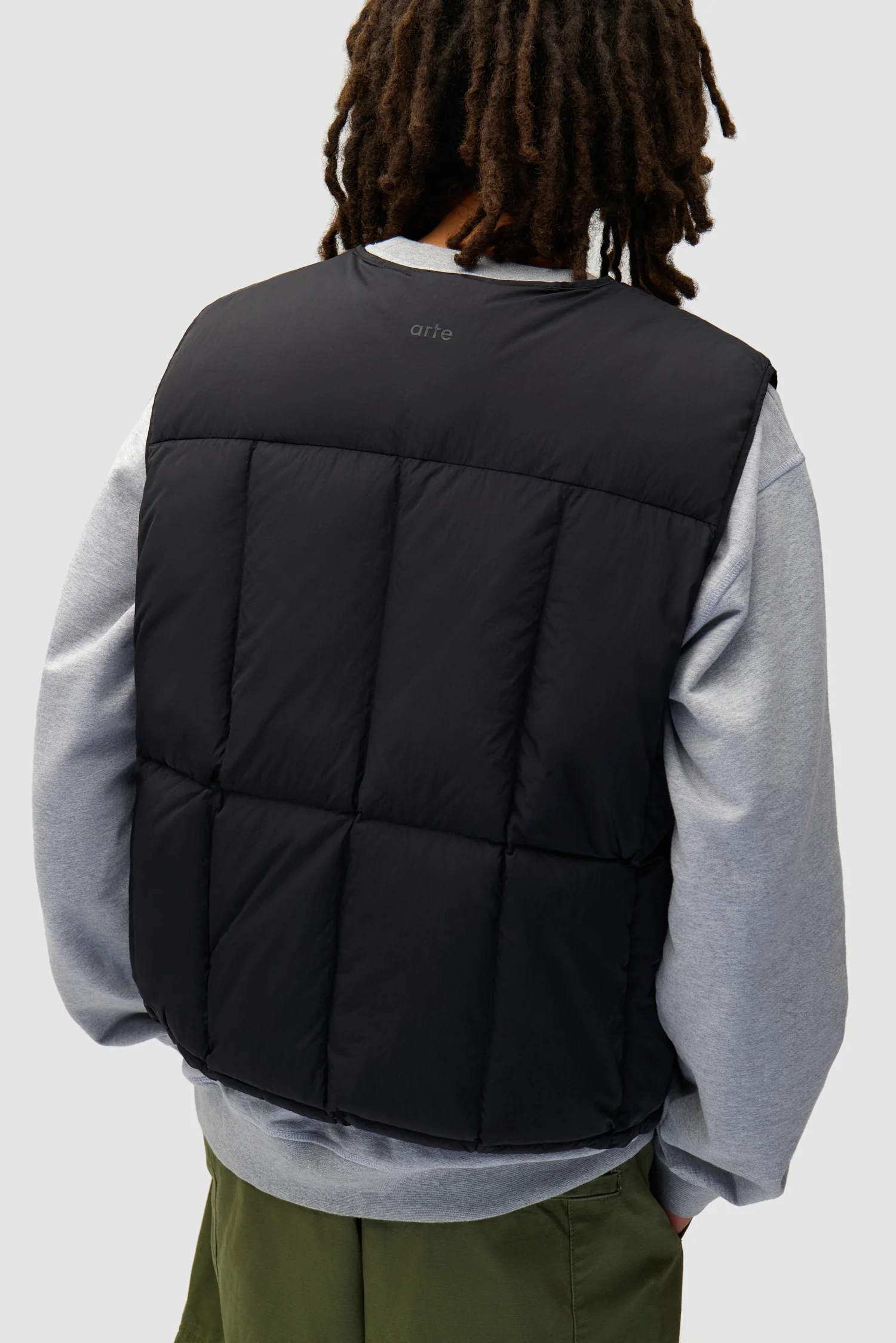 Puffer Vest - Black - Image 7