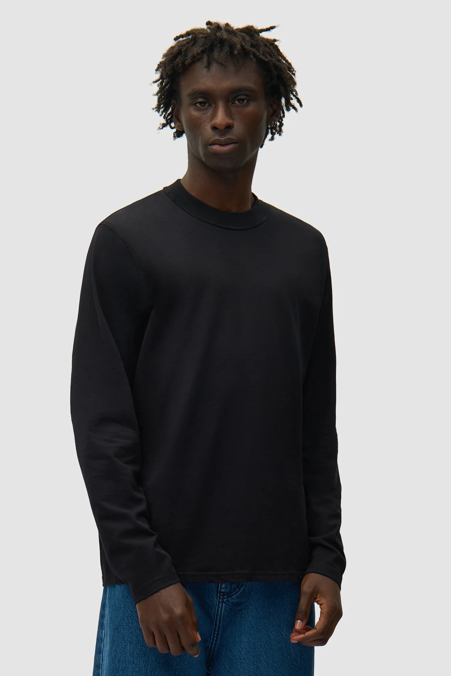 Reversible label Longsleeve - Black - Image 11
