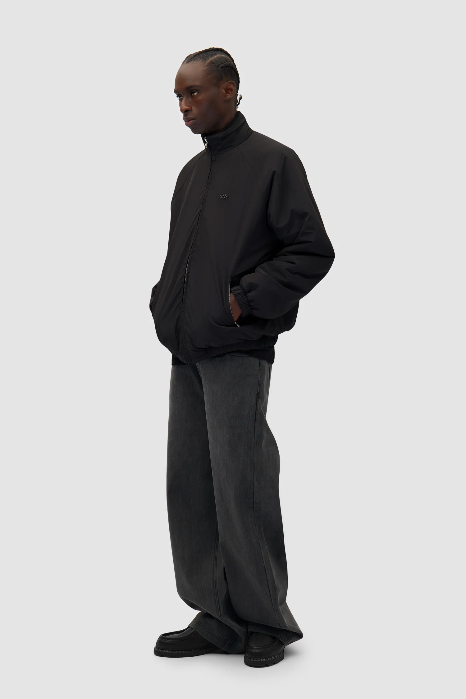 Reversible Polar Jacket - Black - Image 11