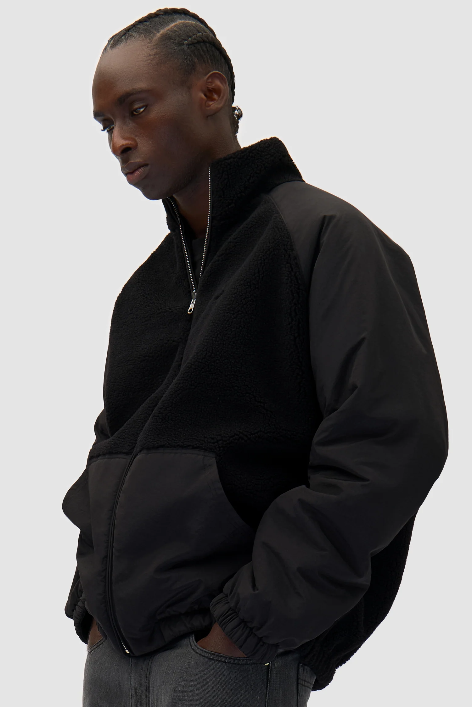 Reversible Polar Jacket - Black - Image 3