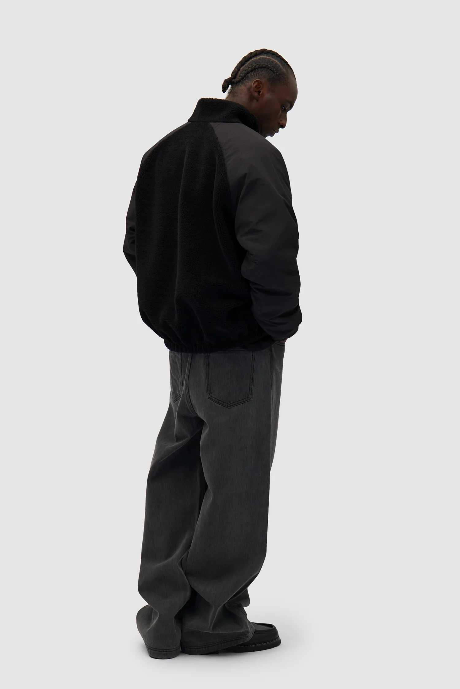 Reversible Polar Jacket - Black - Image 7