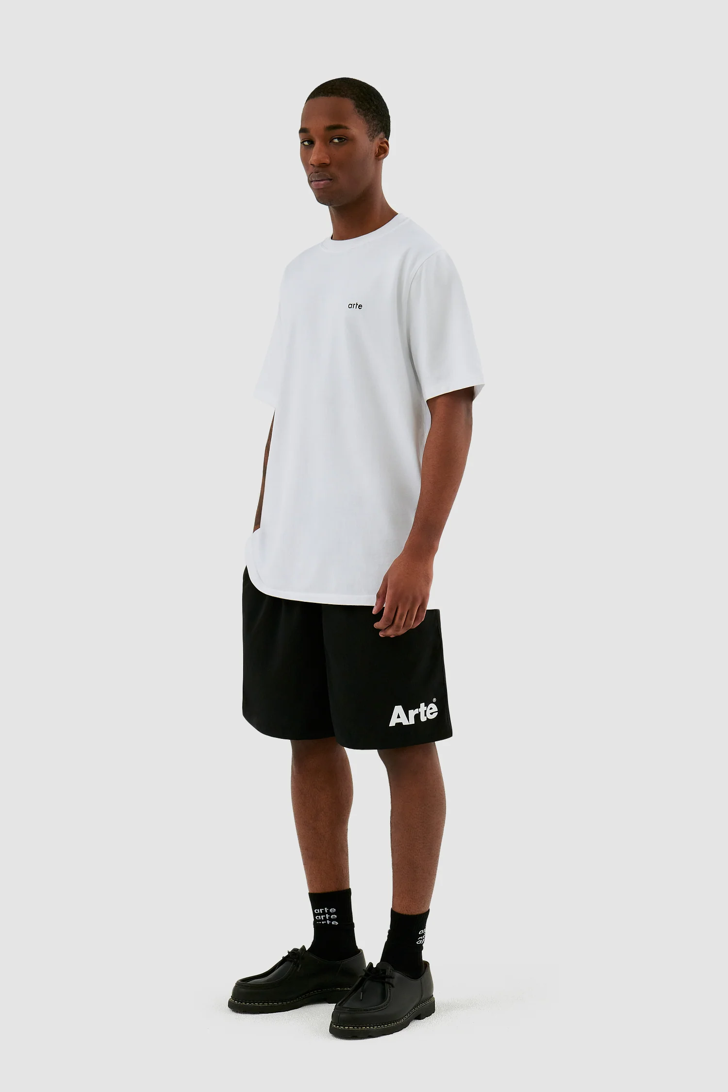 Samuel Logo Shorts - Black - Image 6