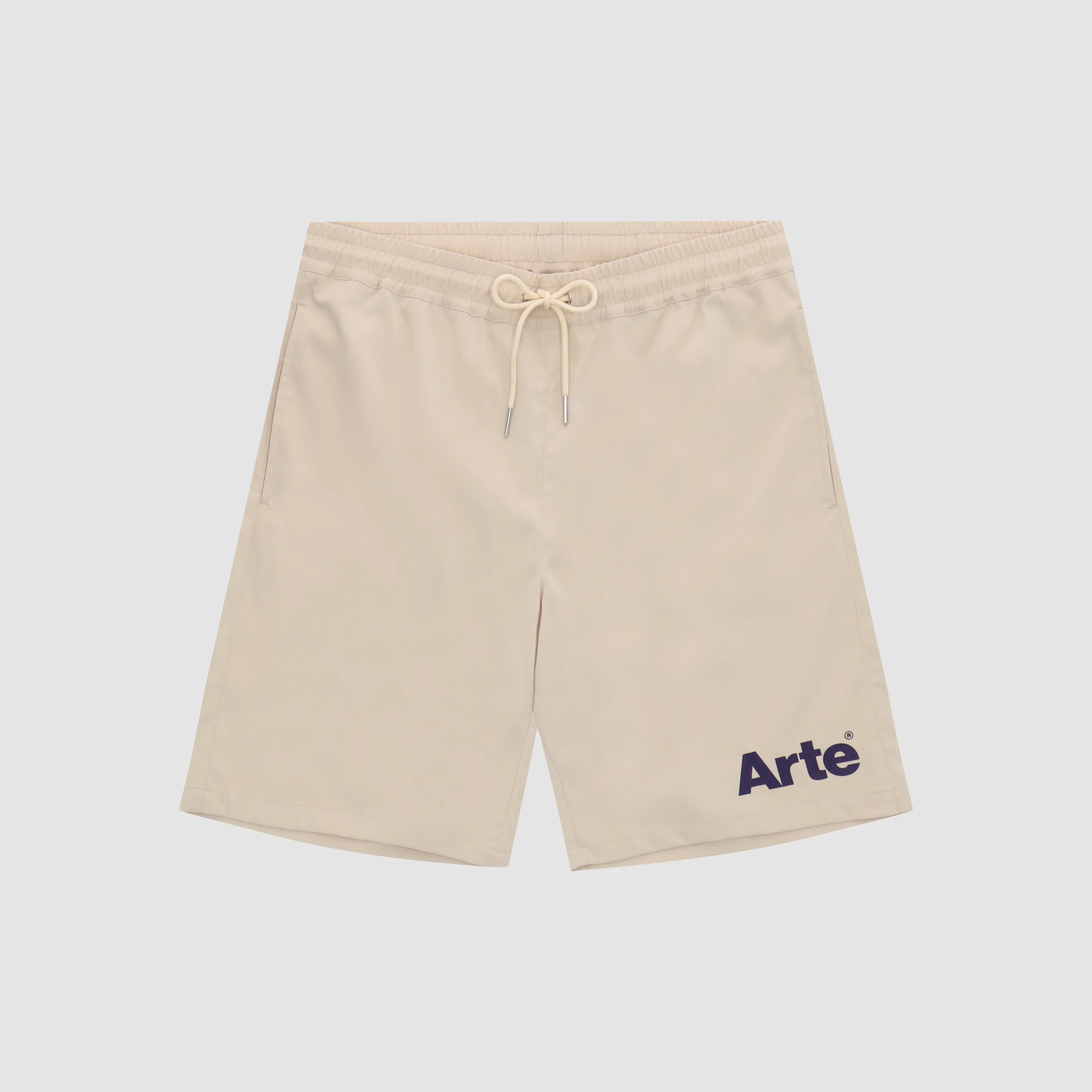 Samuel Logo Shorts - Cream