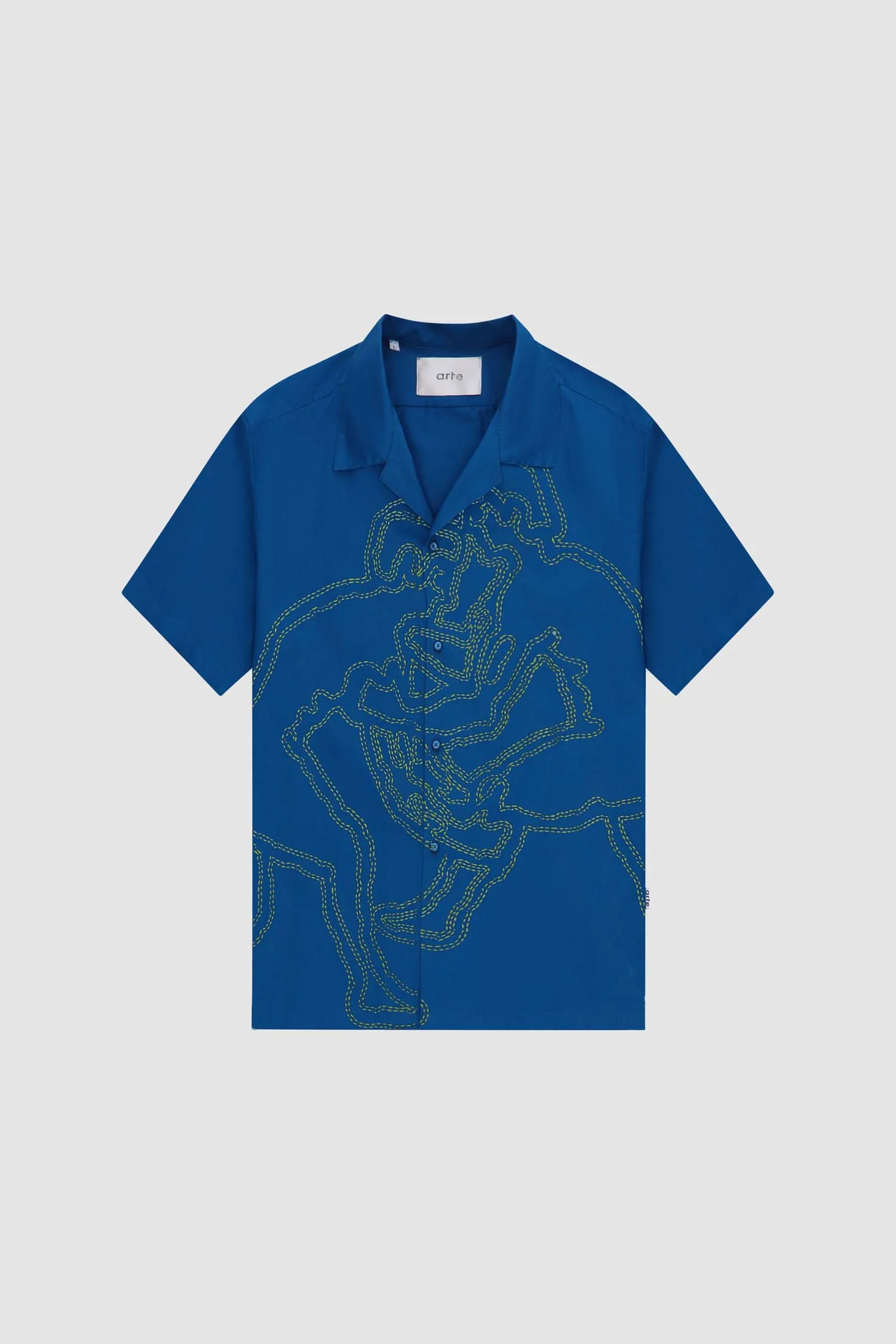 Scottie Fighter Shirt - Blue - Image 8