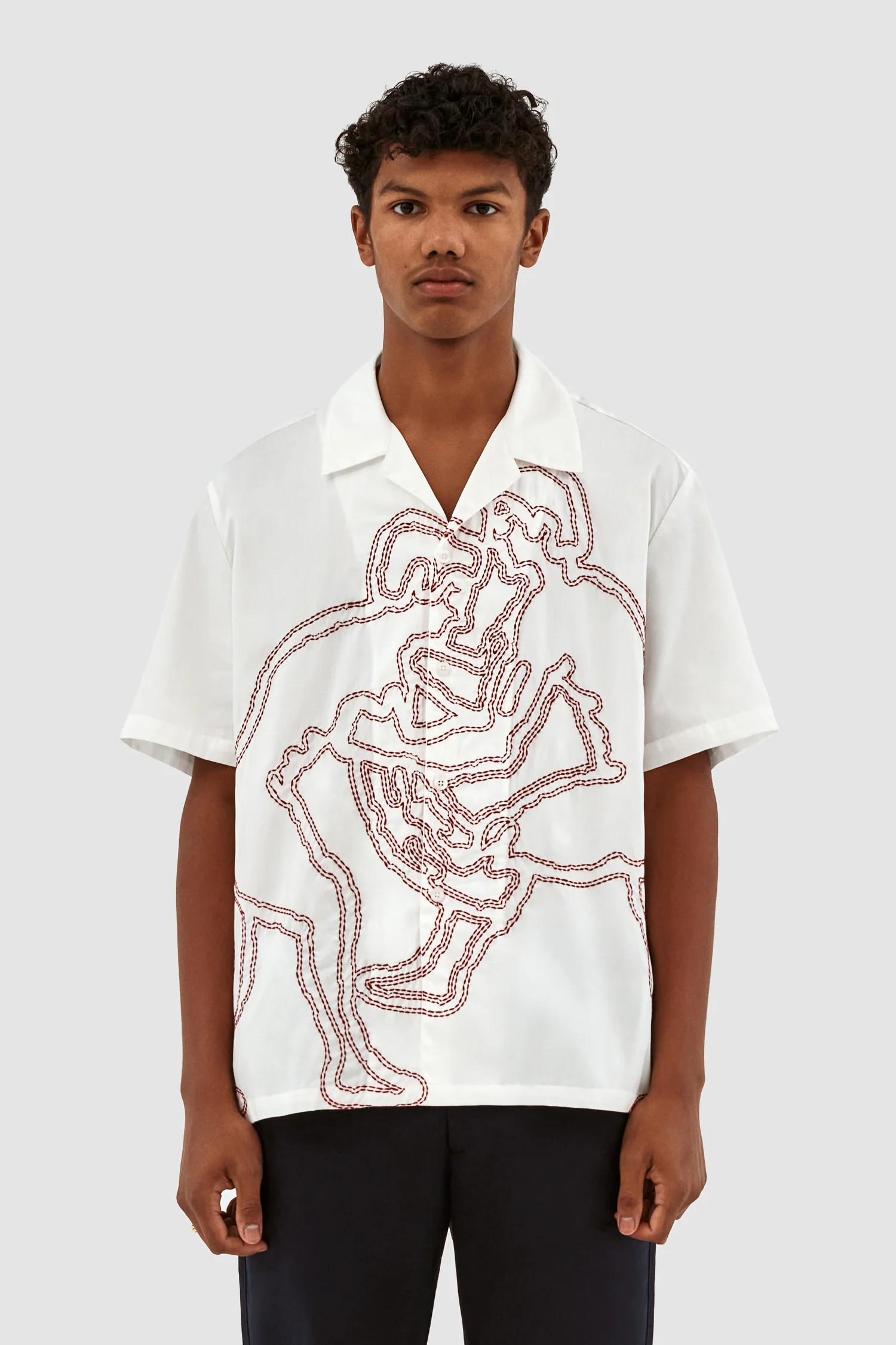Scottie Fighter Shirt - Cream - Image 2