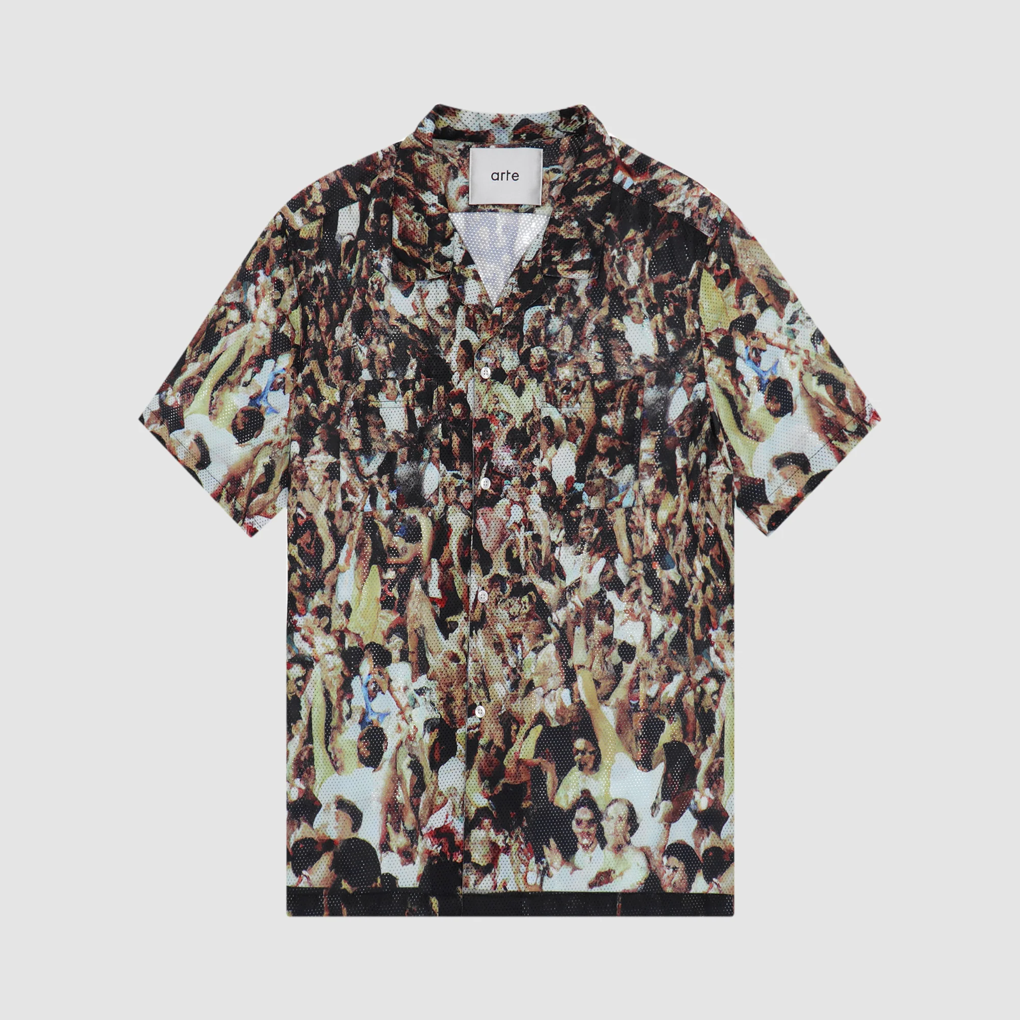 Scottie Mesh Shirt - Allover Print