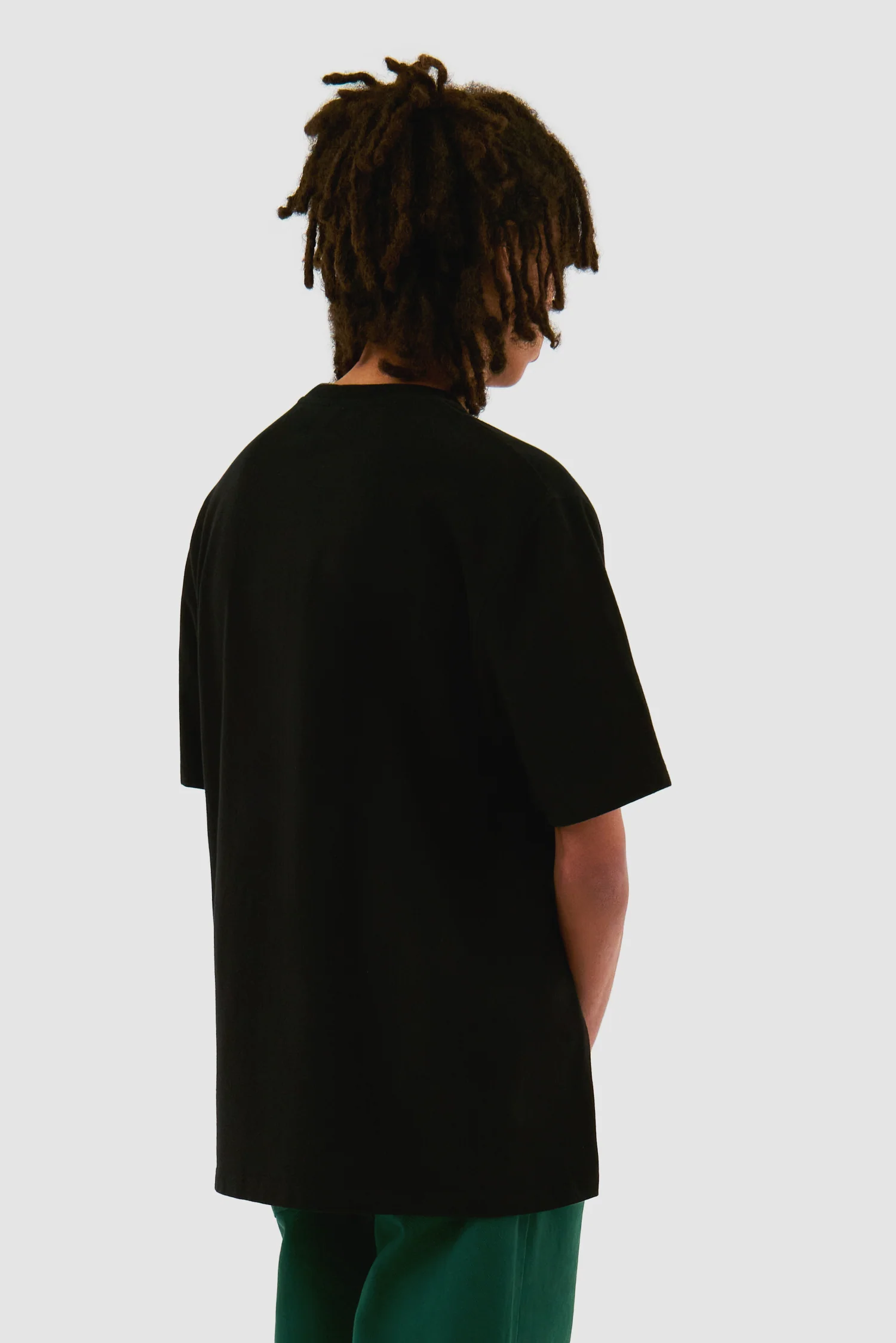 Script Logo T-shirt - Black - Image 3