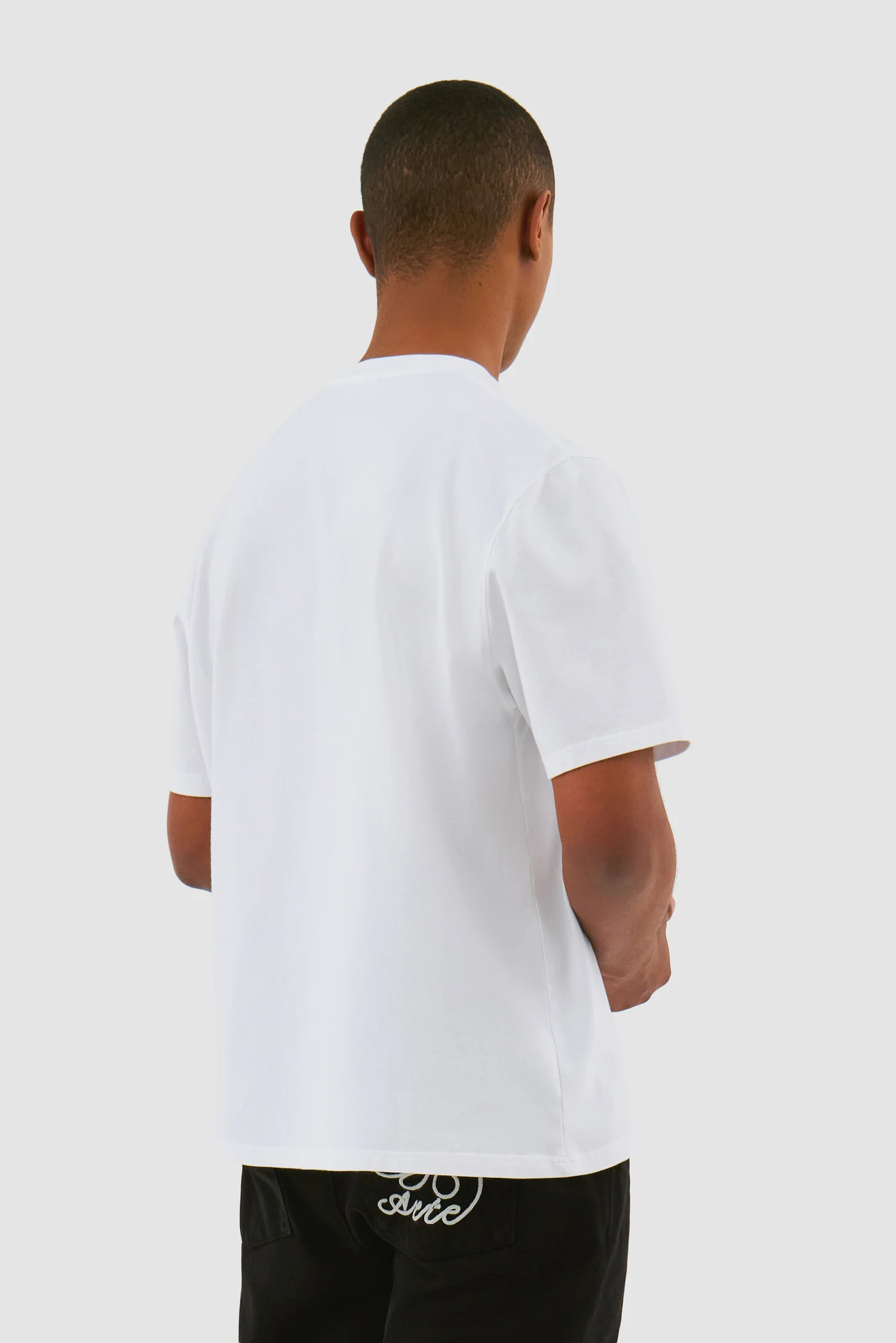 Script Logo T-shirt - White - Image 3