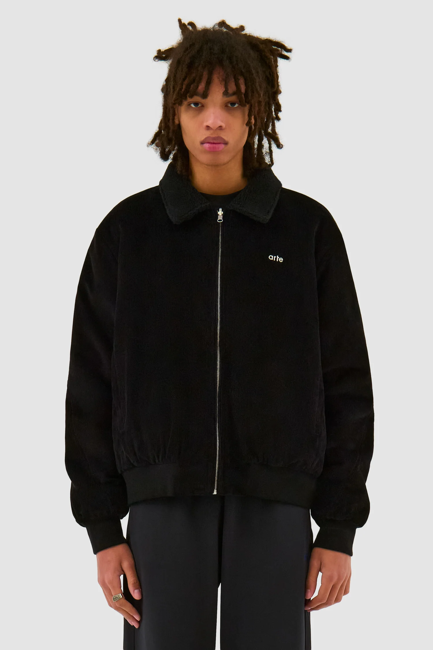 Sherpa Jacket - Black - Image 2