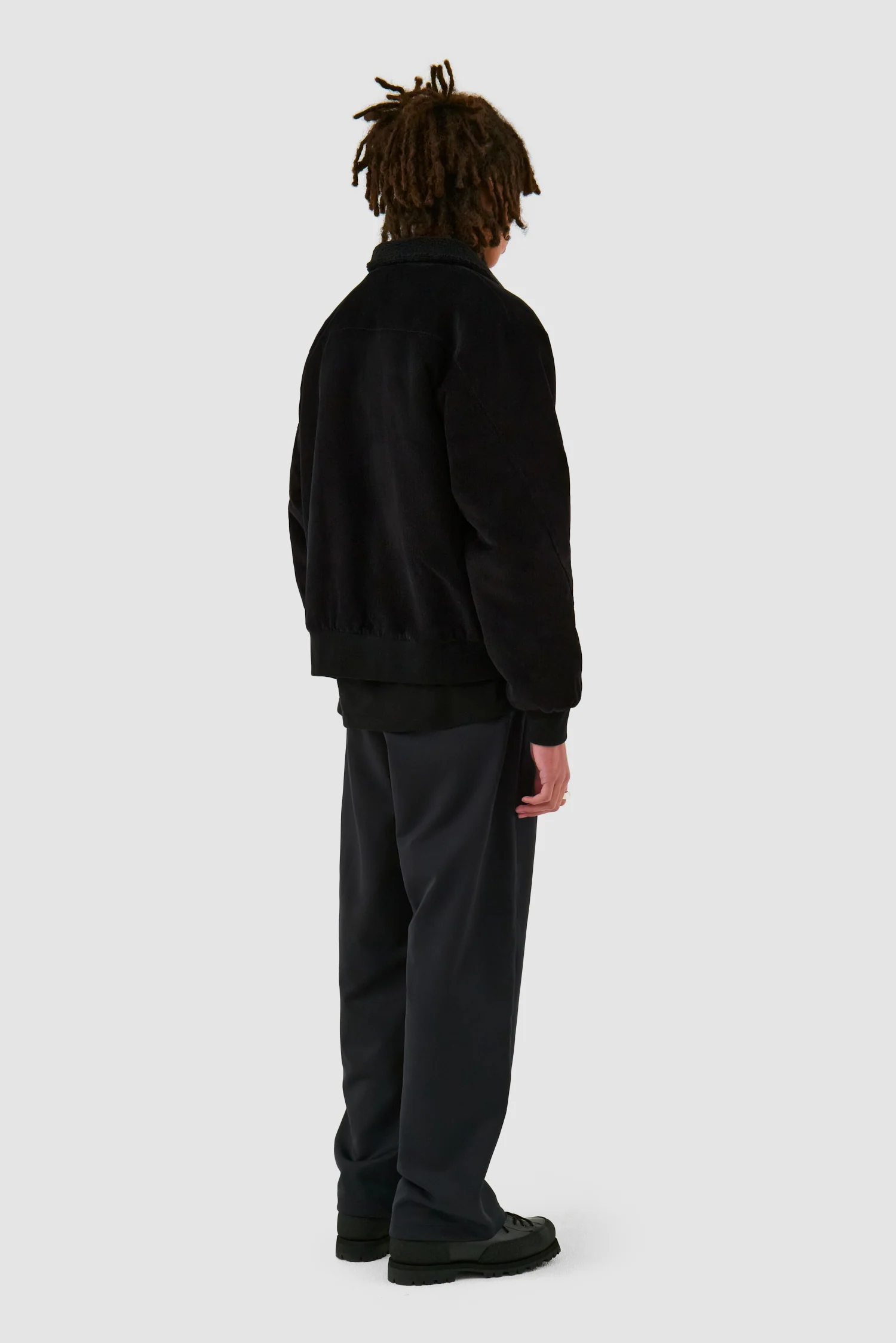 Sherpa Jacket - Black - Image 5