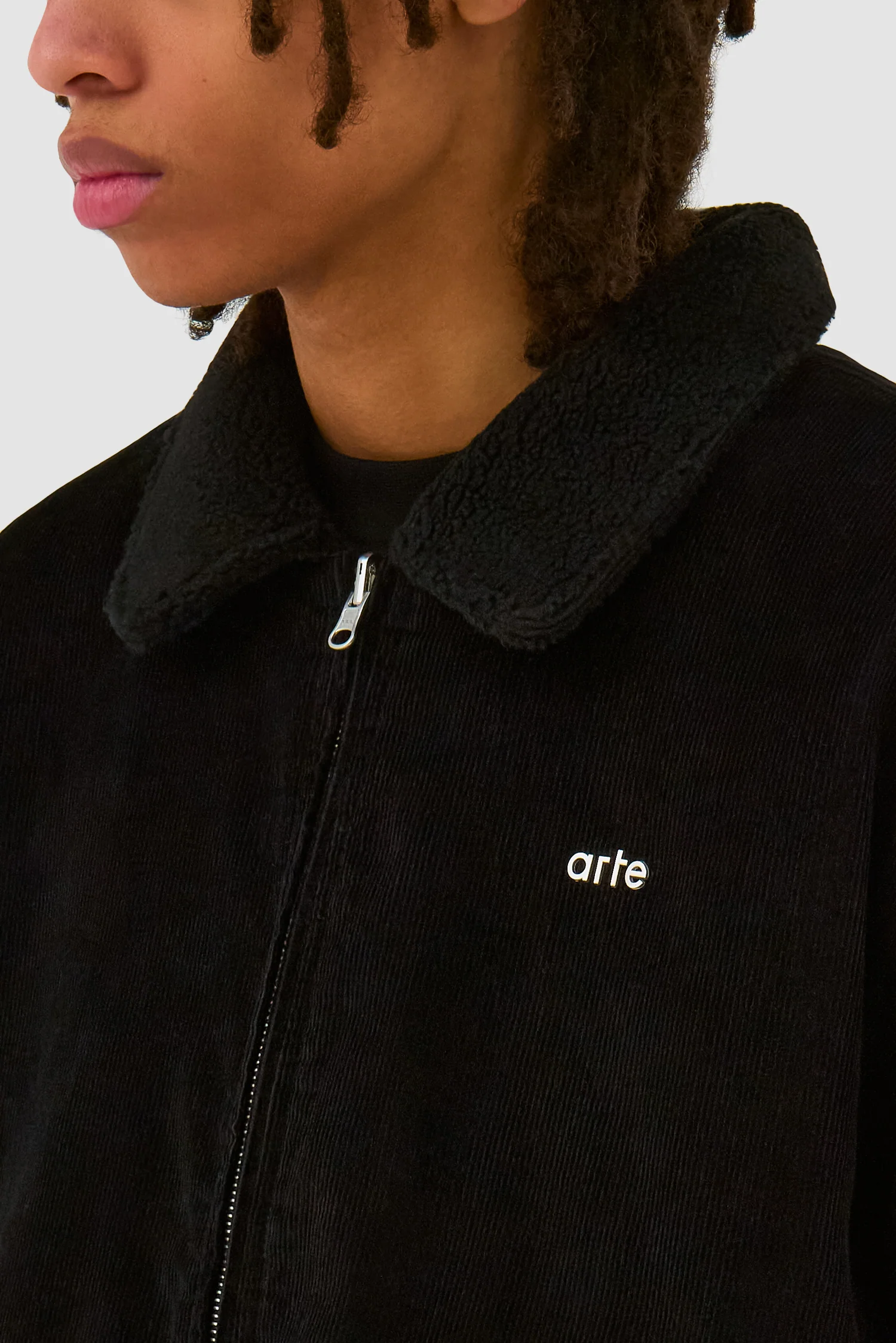 Sherpa Jacket - Black - Image 7