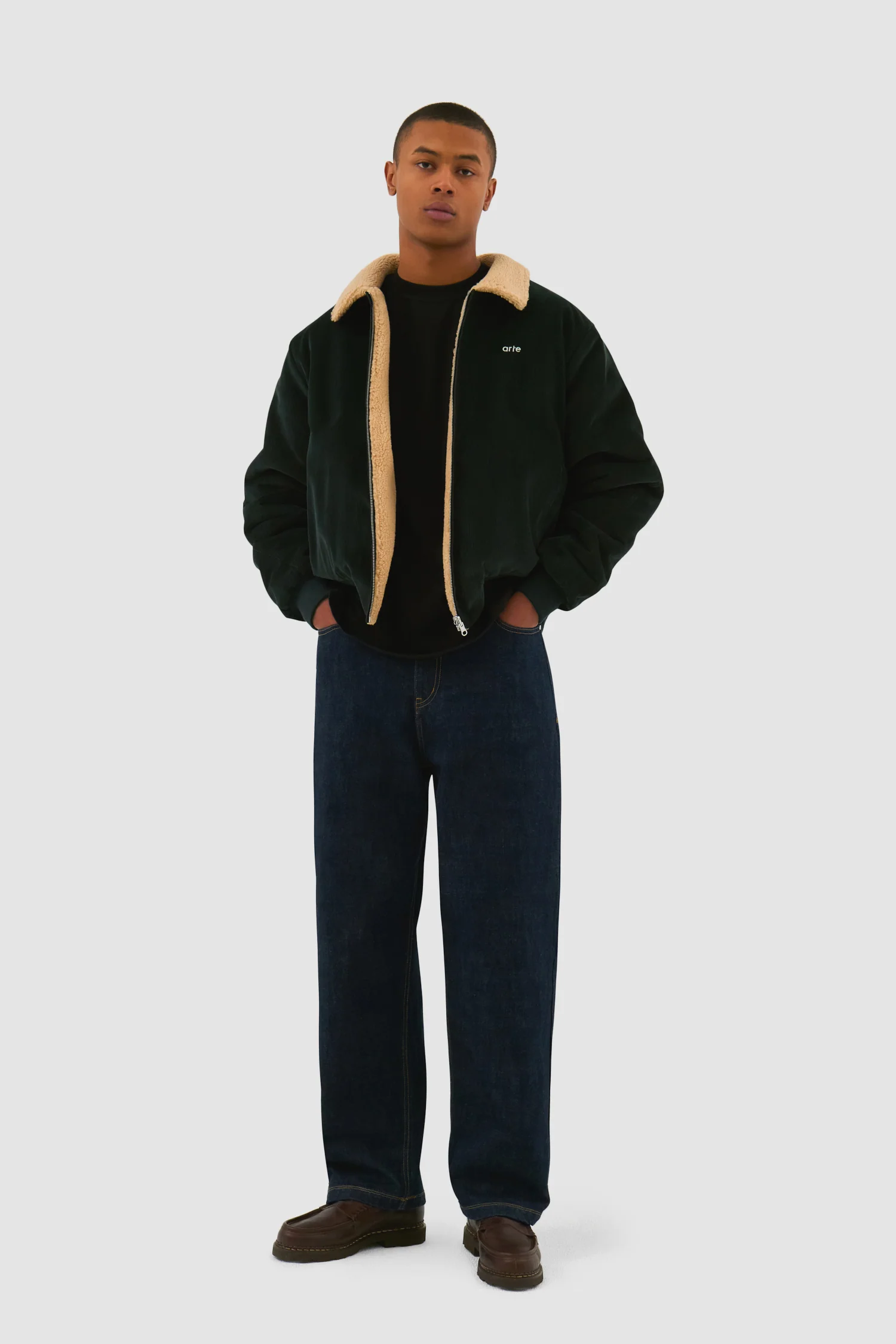 Sherpa Jacket - Green - Image 4