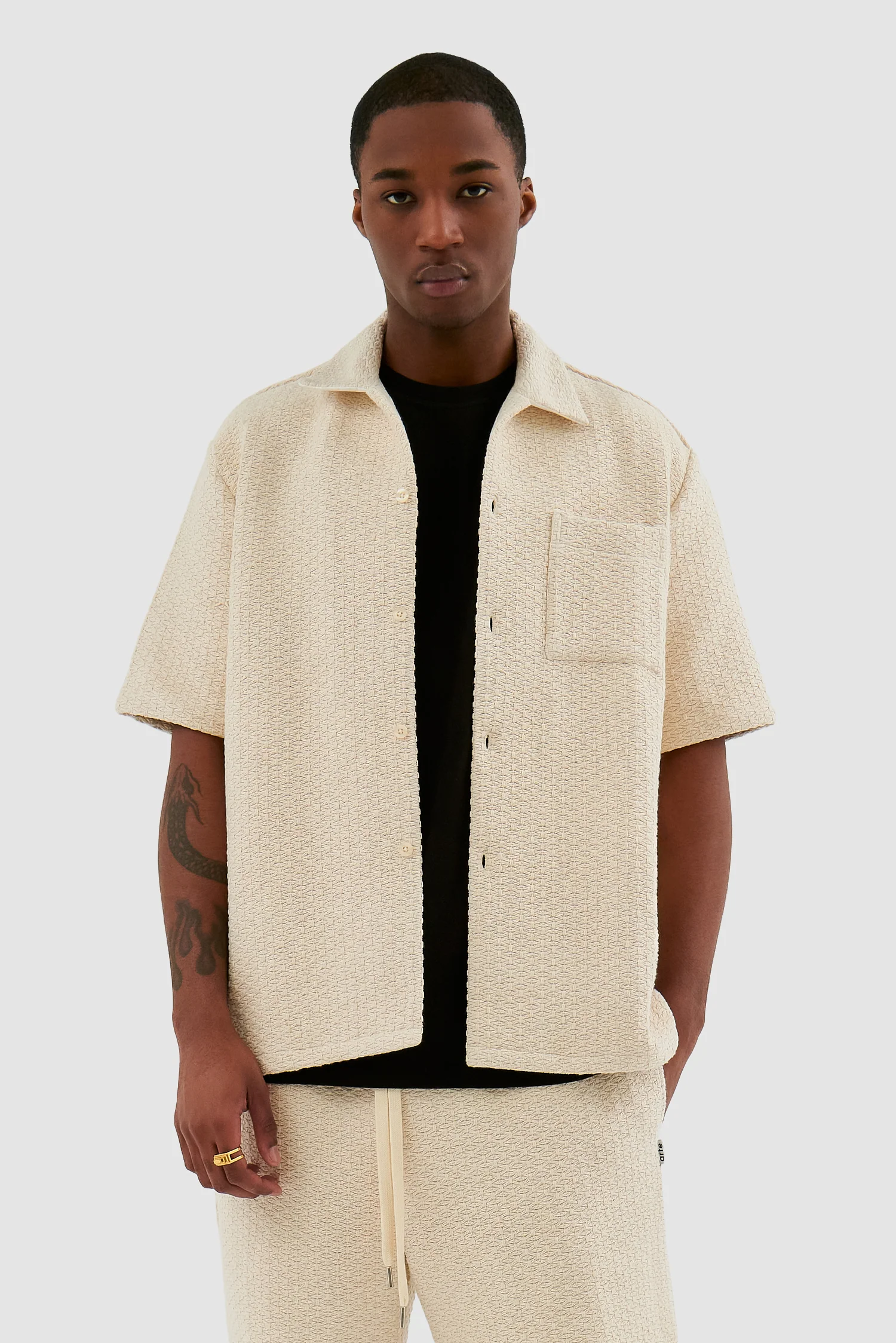 Smith Shirt - Cream - Image 2