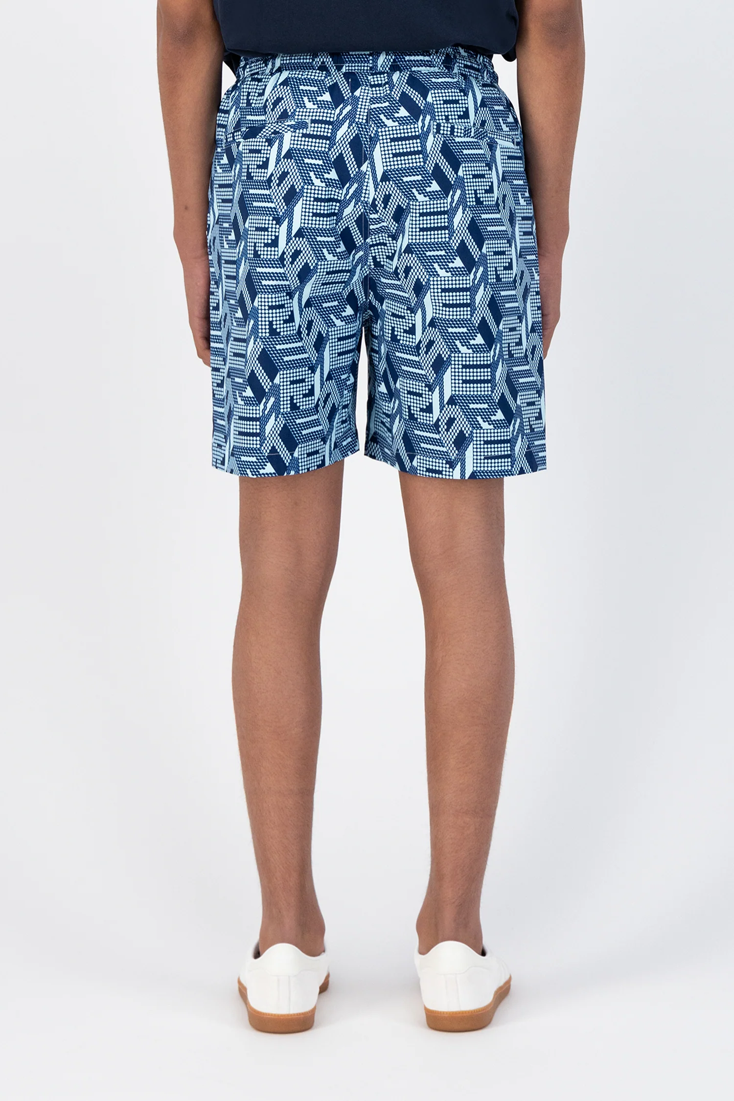 Soto Allover Short - Blue/Dark Blue - Image 3