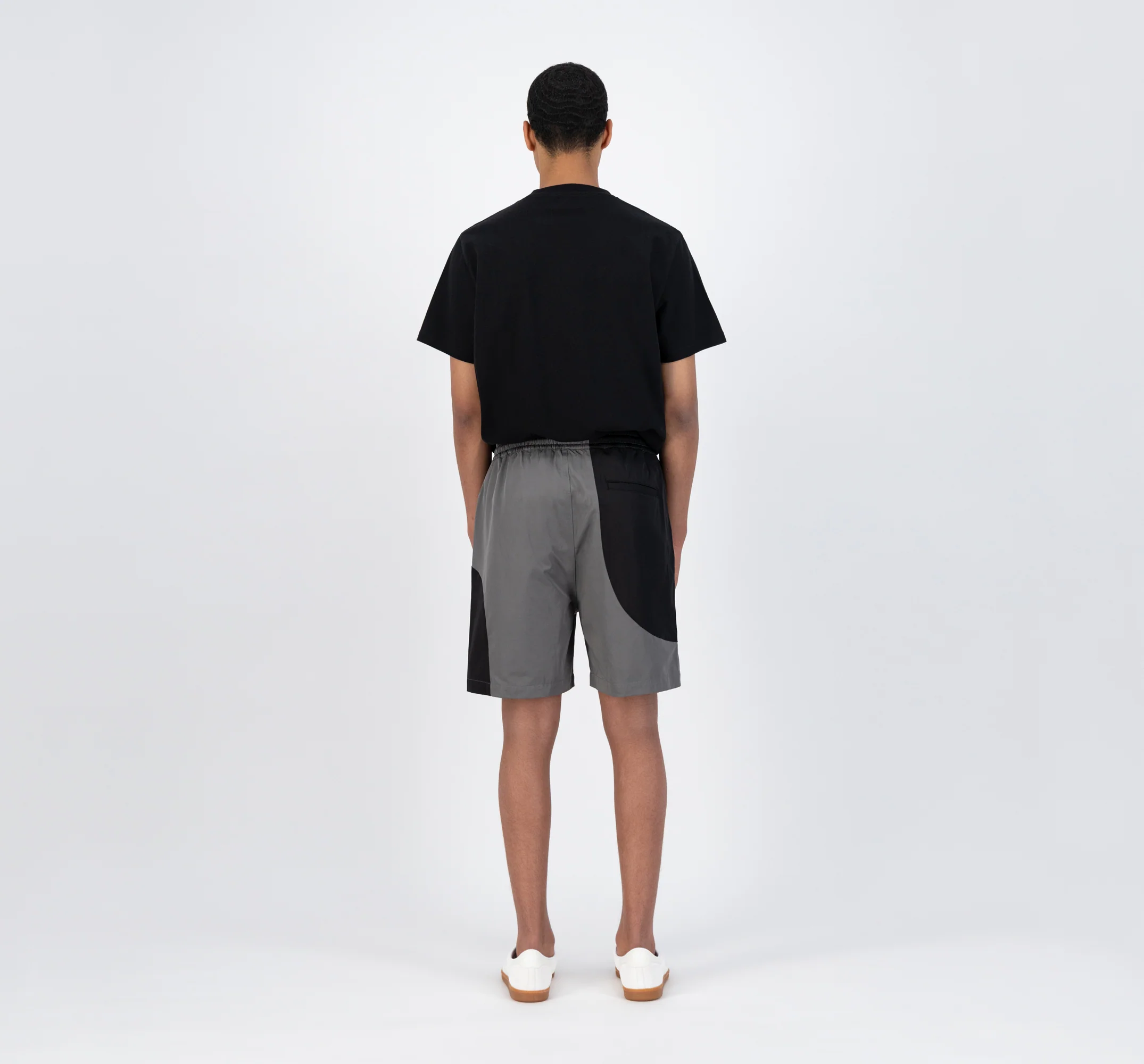 Soto Ciclo Shorts - Black/Grey - Image 6