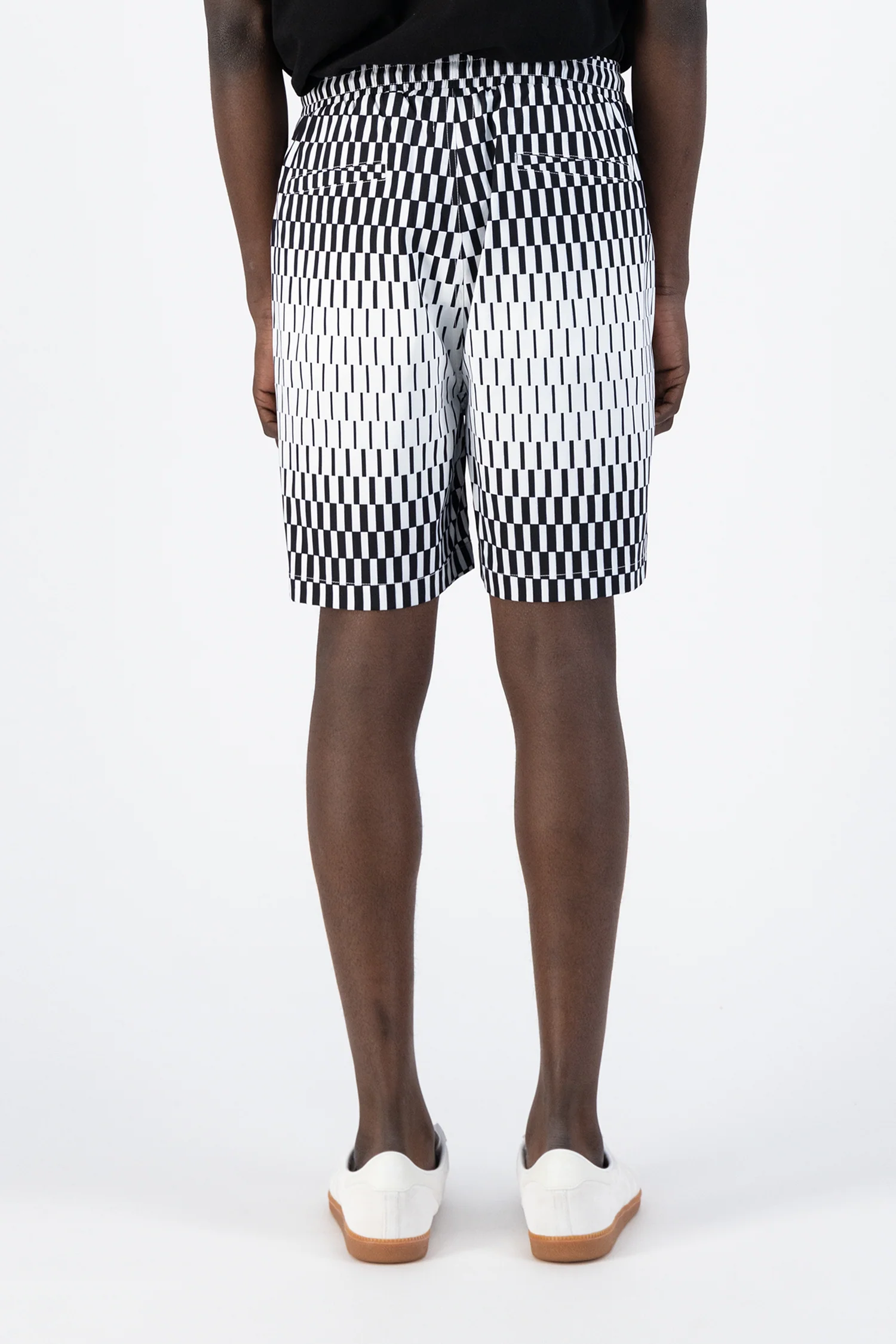 Soto Retan Shorts - Black/White - Image 3
