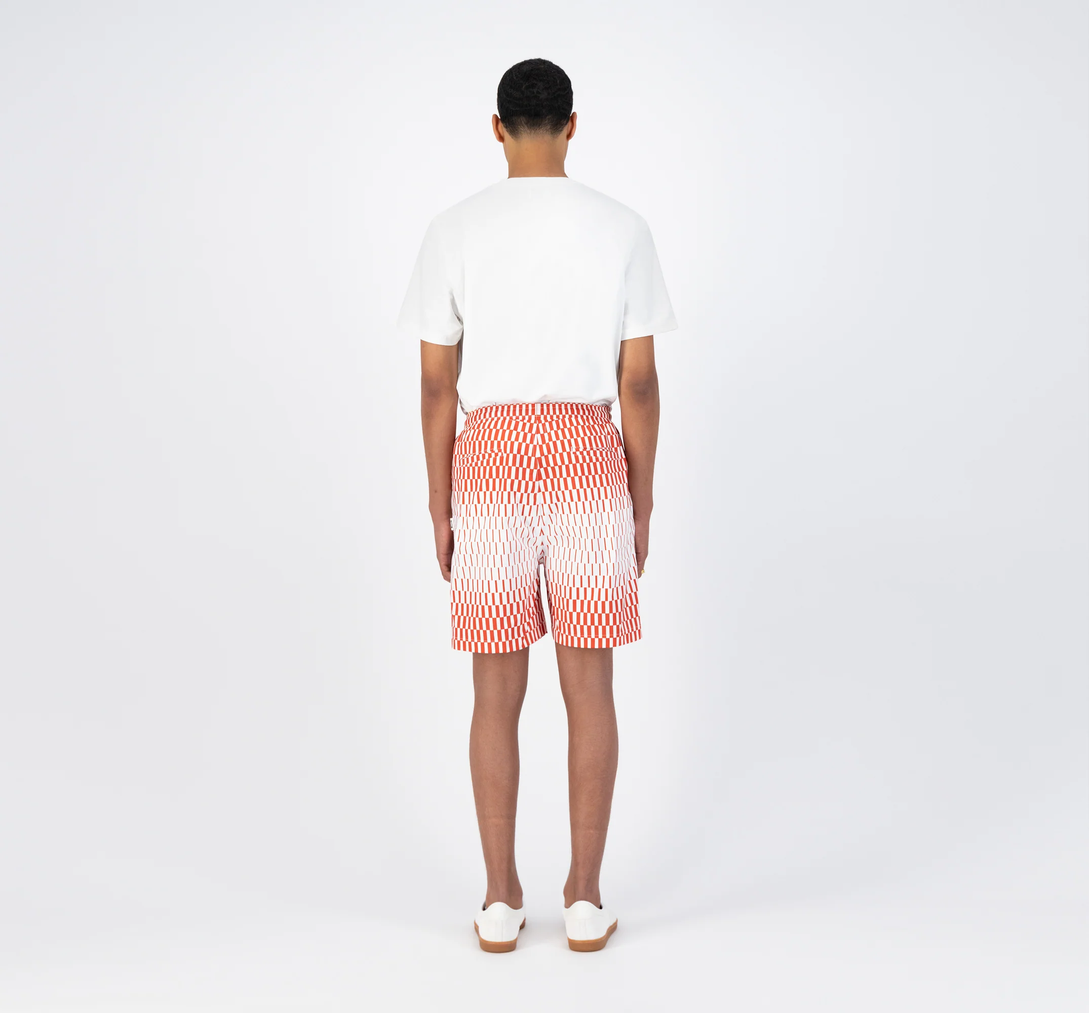 Soto Retan Shorts - Red/White - Image 6