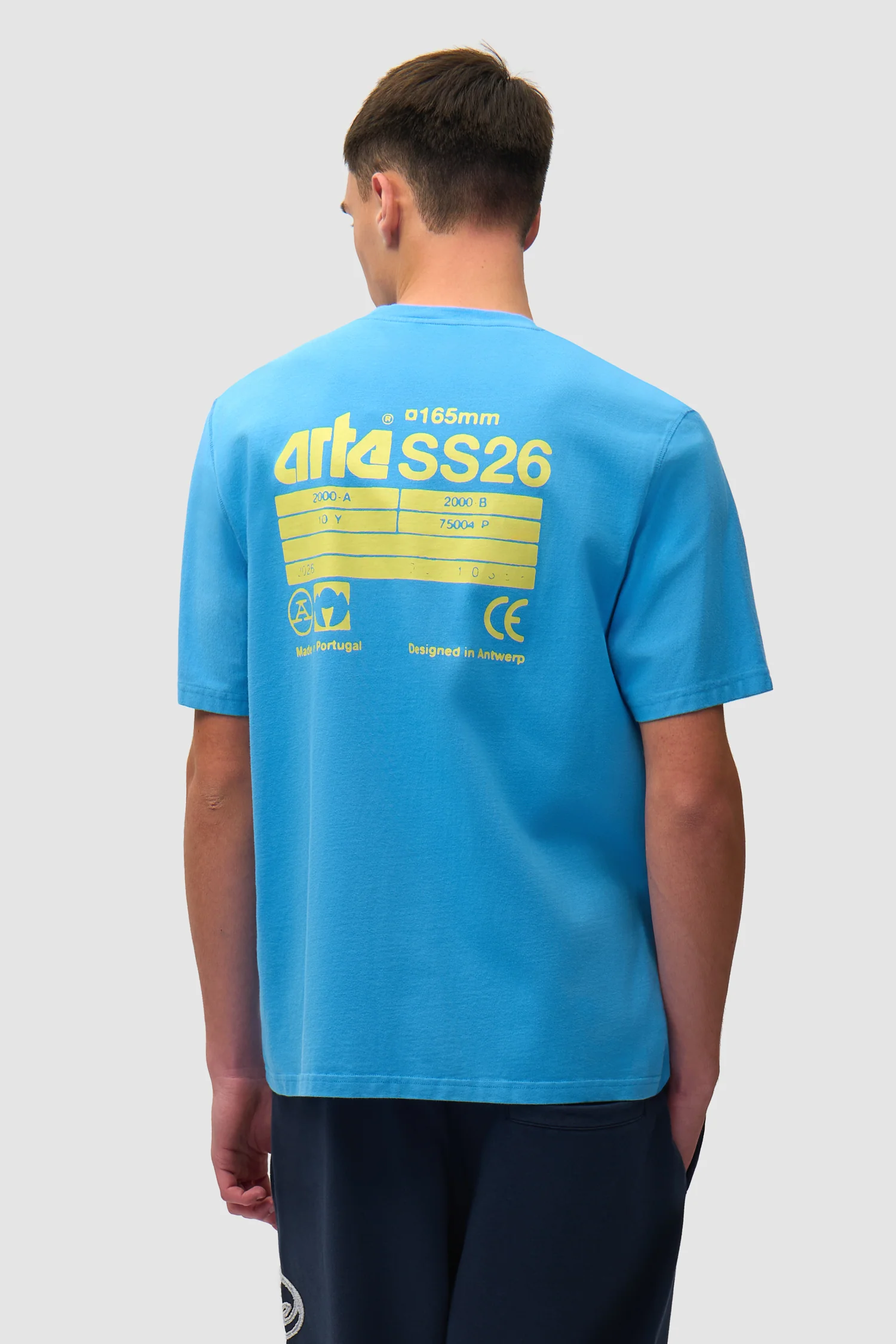 SS26 Back T-shirt - Blue - Image 2