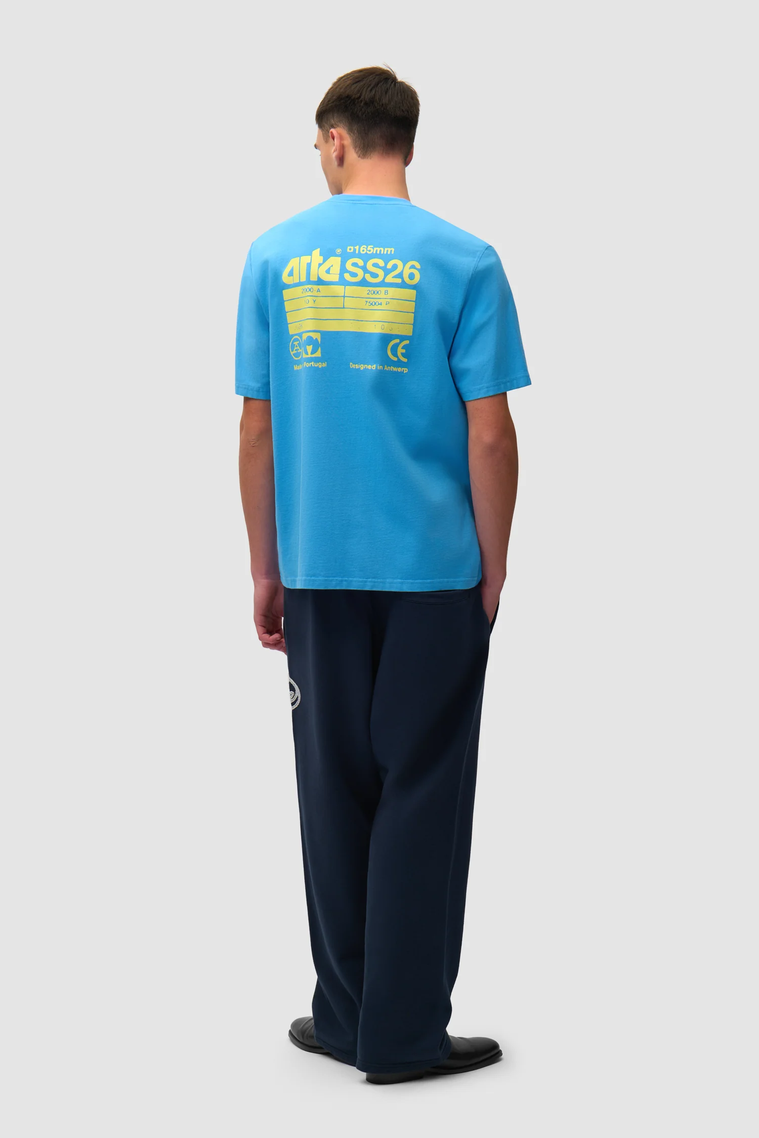 SS26 Back T-shirt - Blue - Image 5