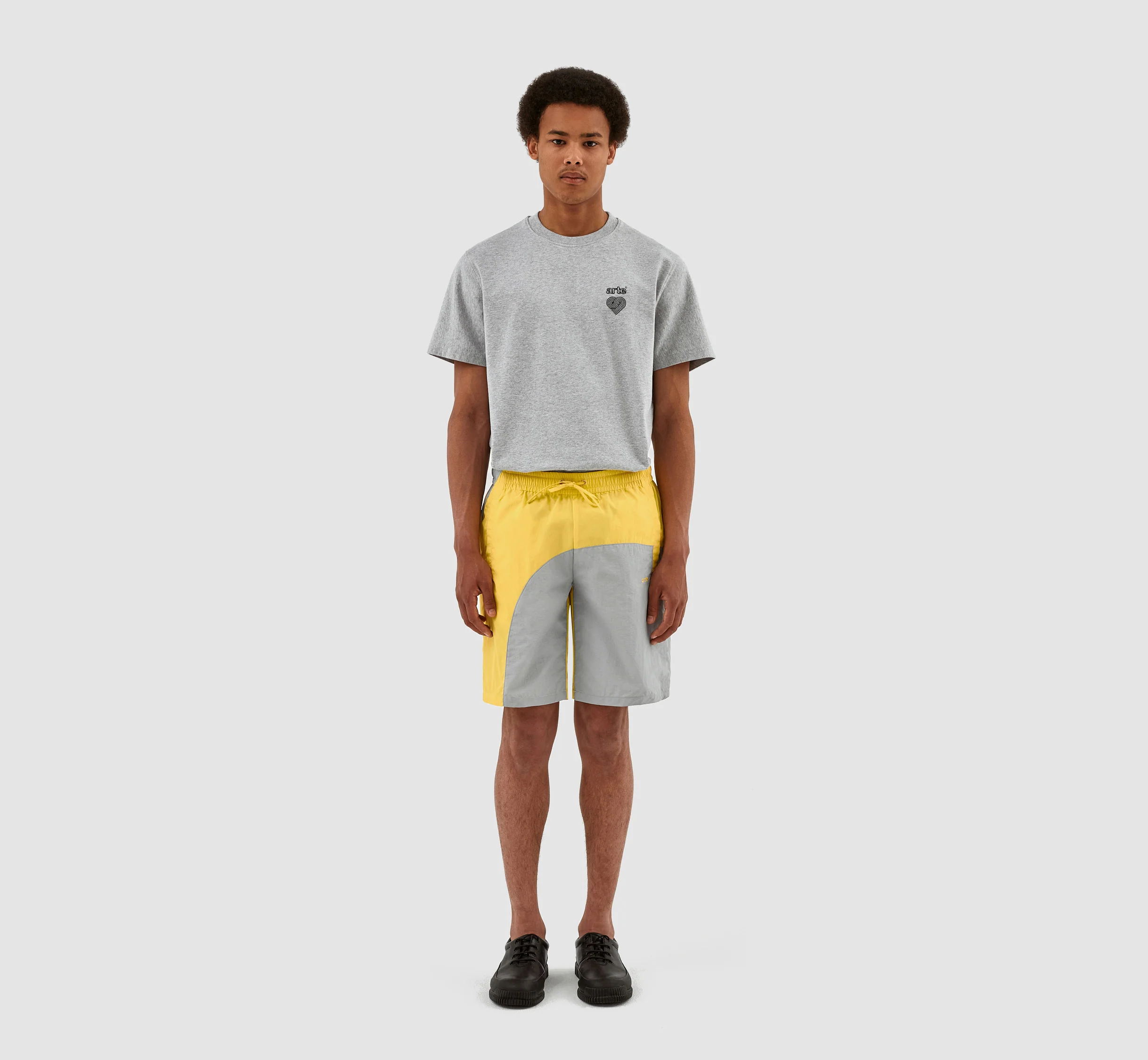 Steiner Shape Shorts - Yellow/Grey - Image 5