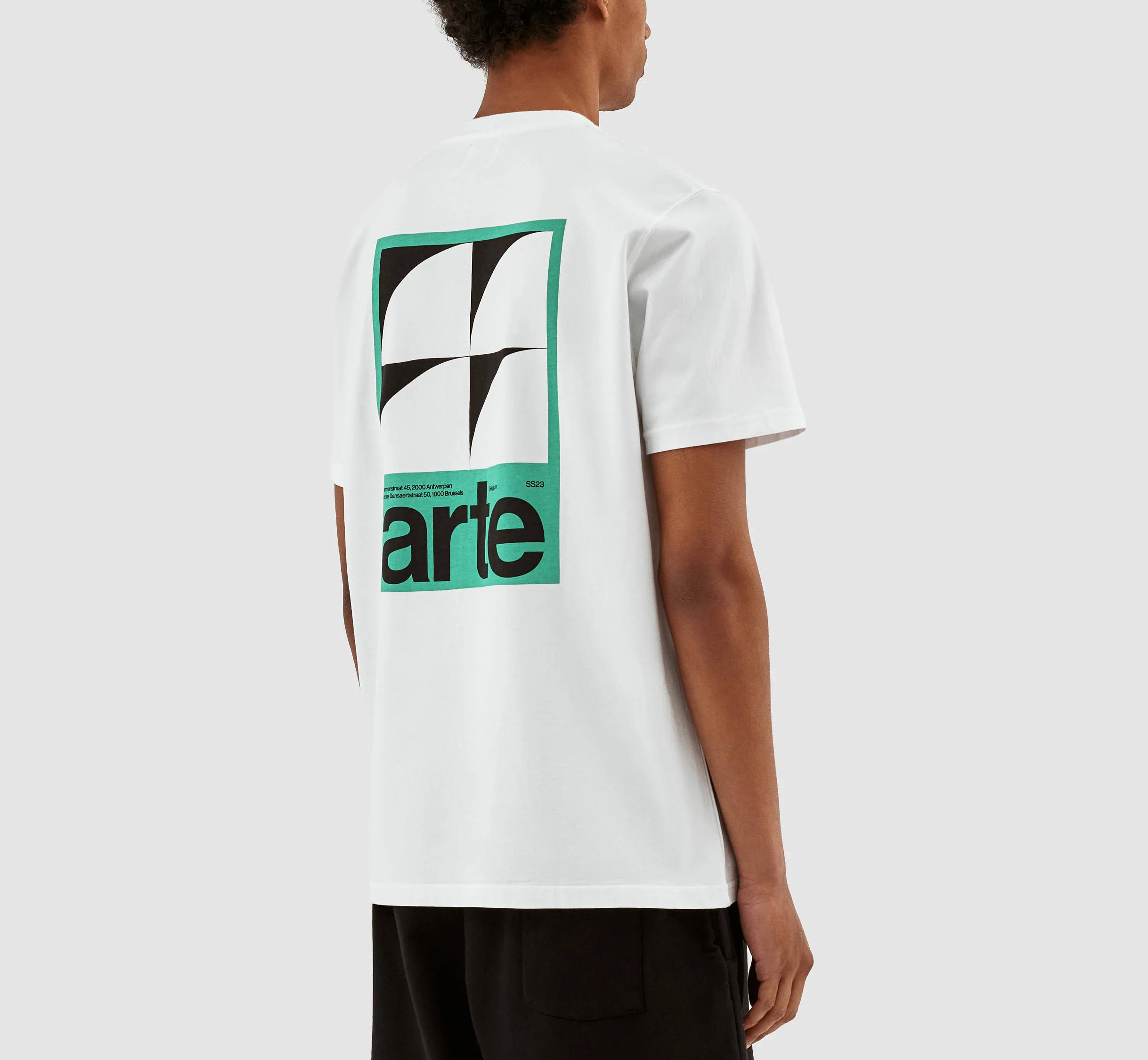 Taut Back G Print T-shirt - White - Image 4