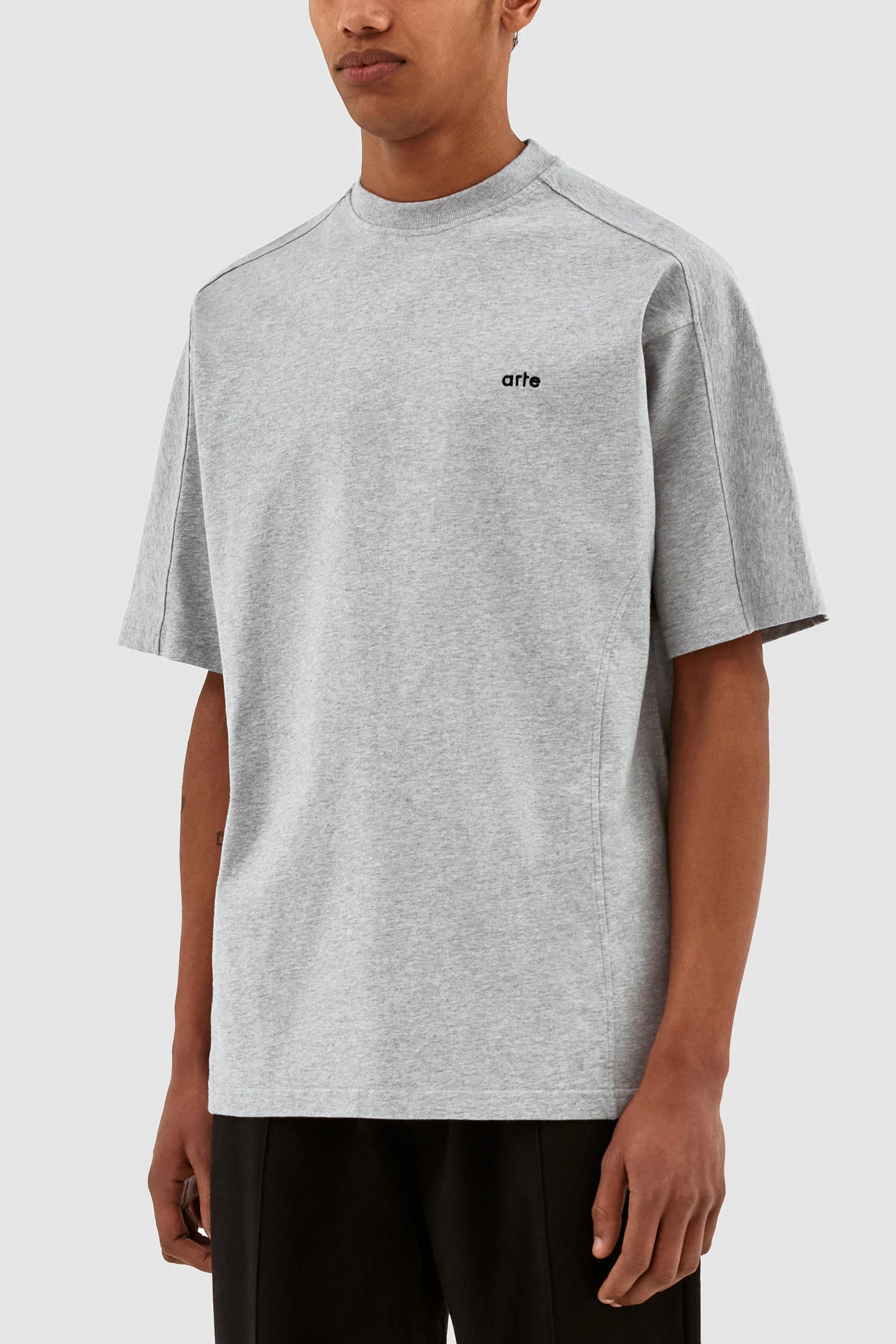 Theo S Cuts T-shirt - Grey - Image 7