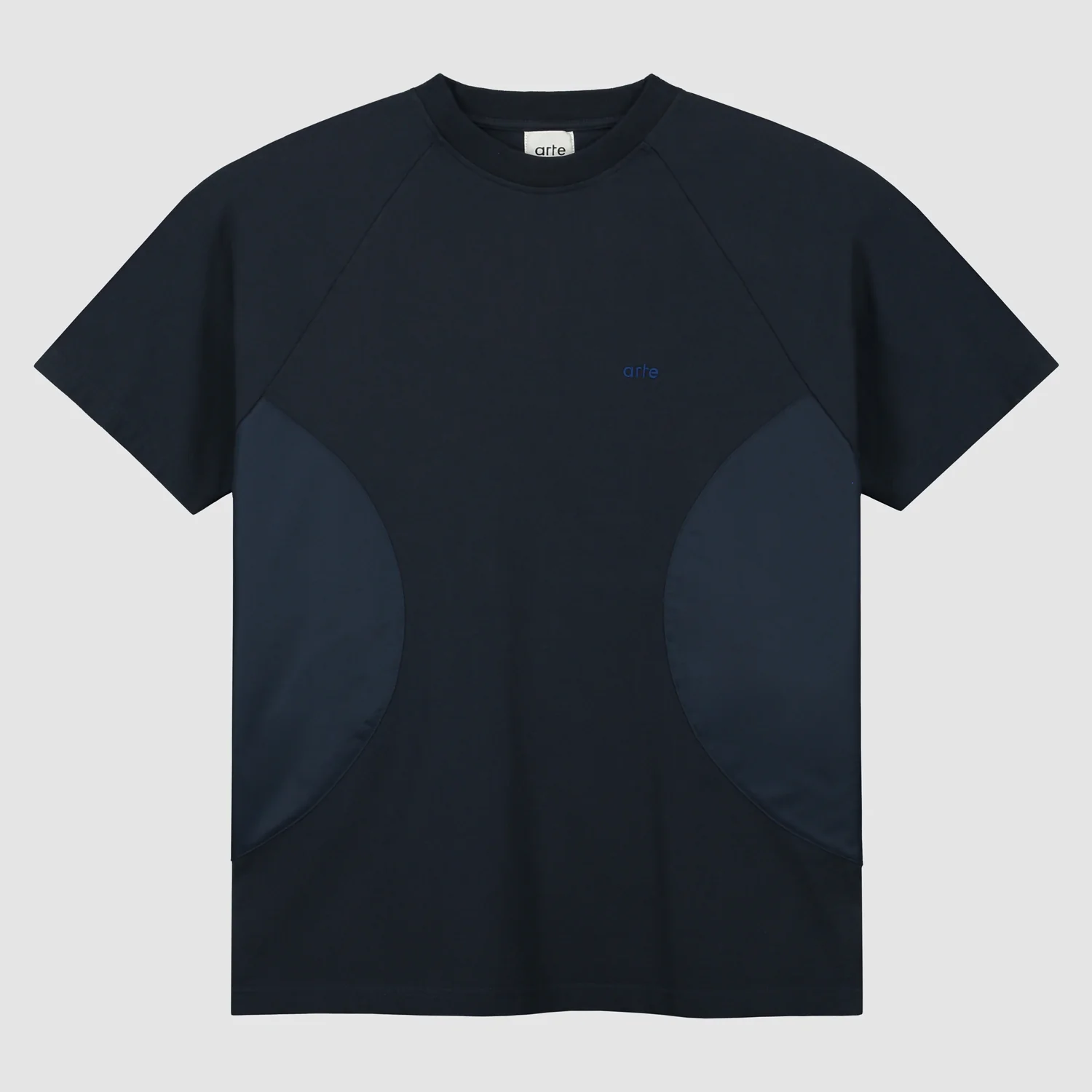 Theo W Cuts T-shirt - Navy