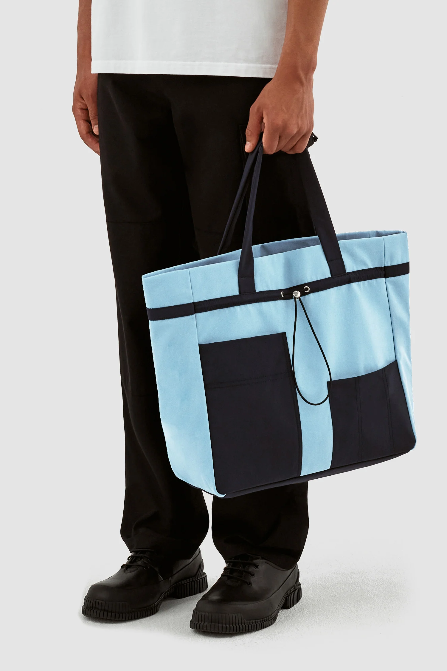 Thompson Colorblock Totebag - Navy/Lake Blue - Image 5