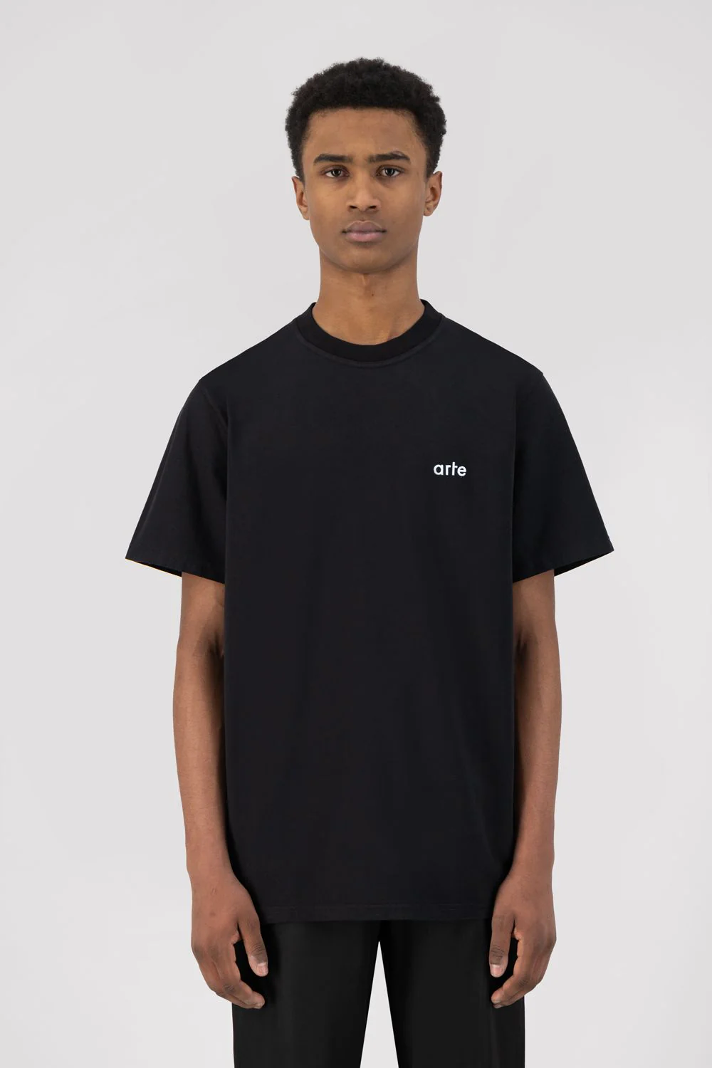 Tissot Back Tulip T-shirt - Black - Image 2