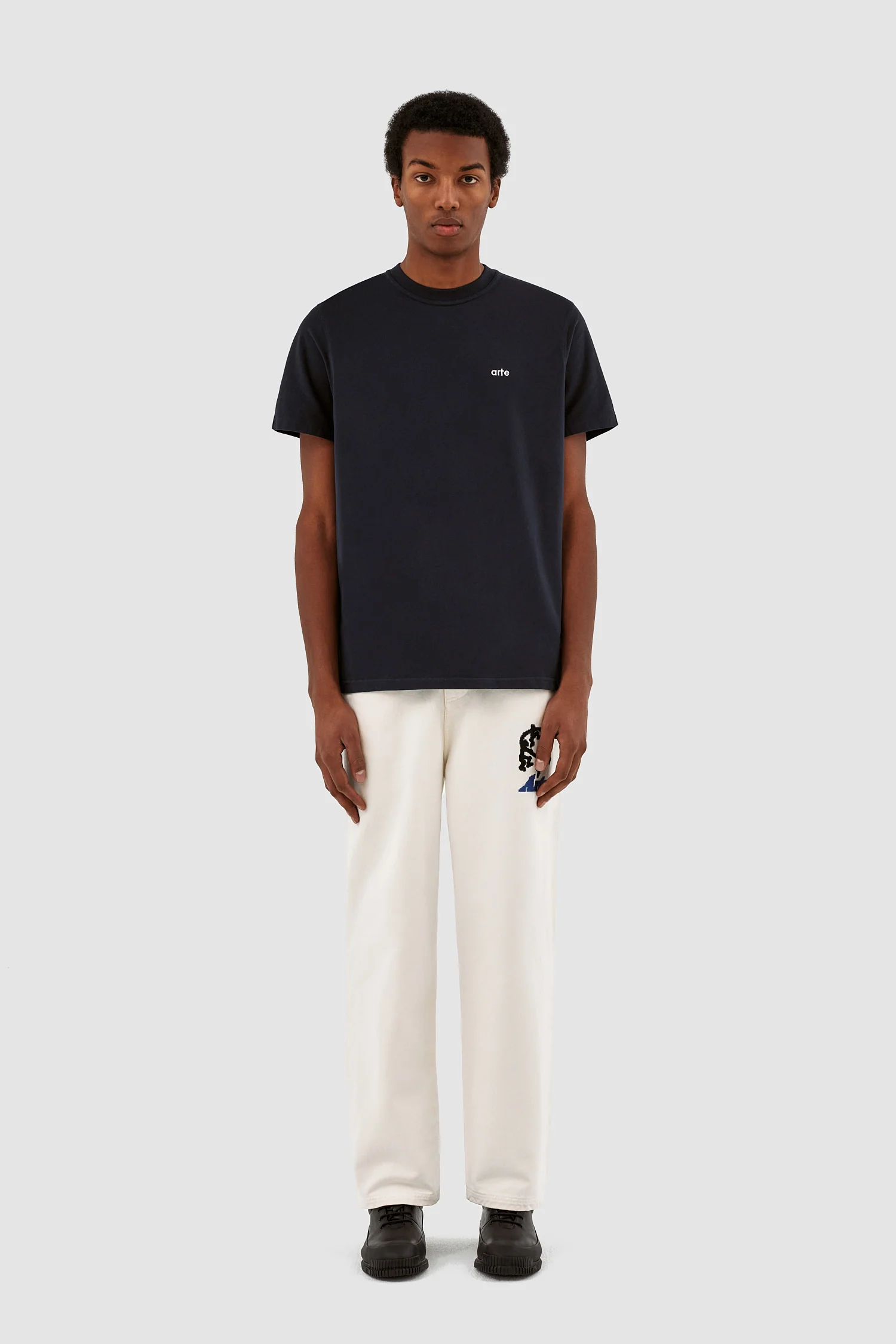 Tommy Back Arte T-shirt - Navy - Image 6