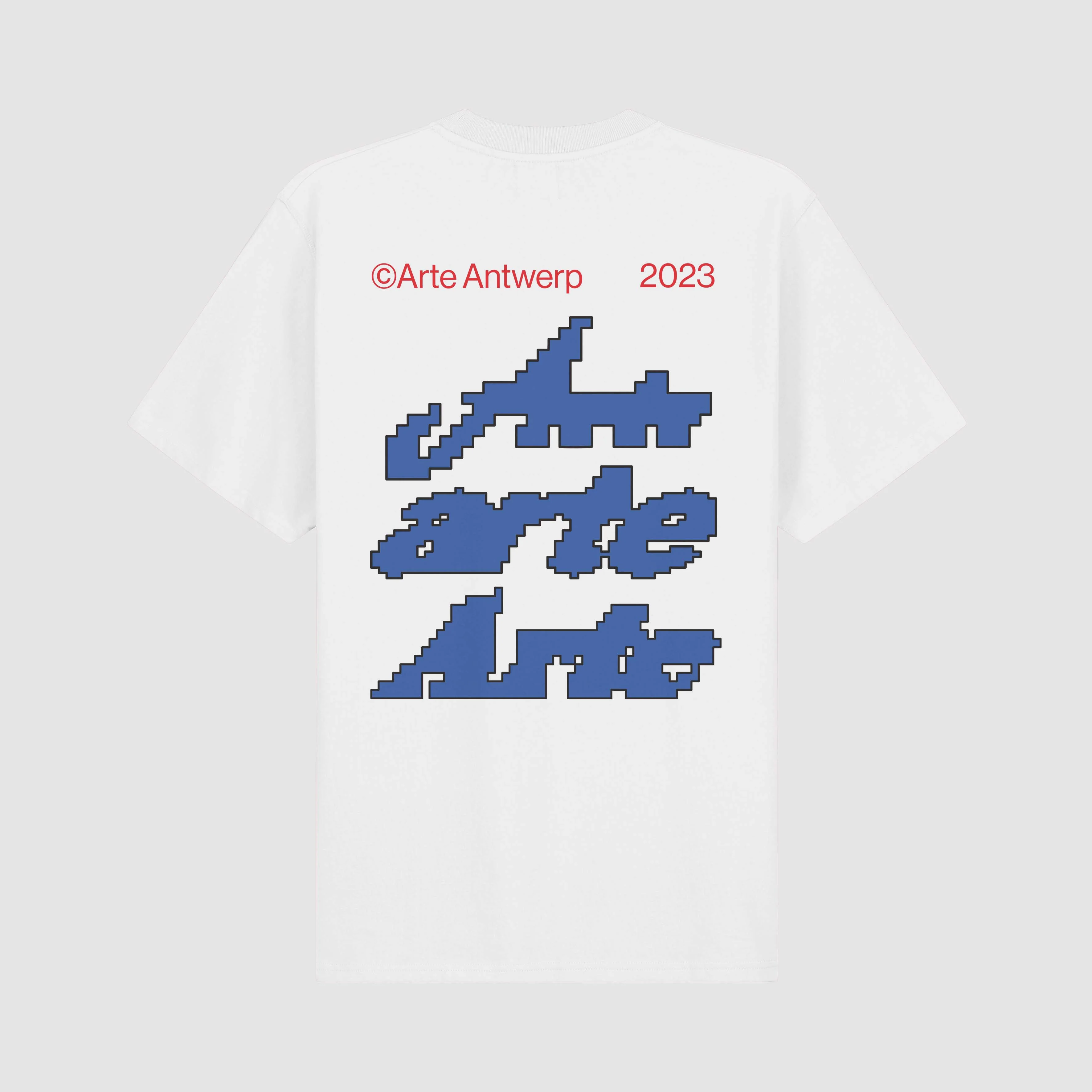 Tommy Back Multi T-shirt - White