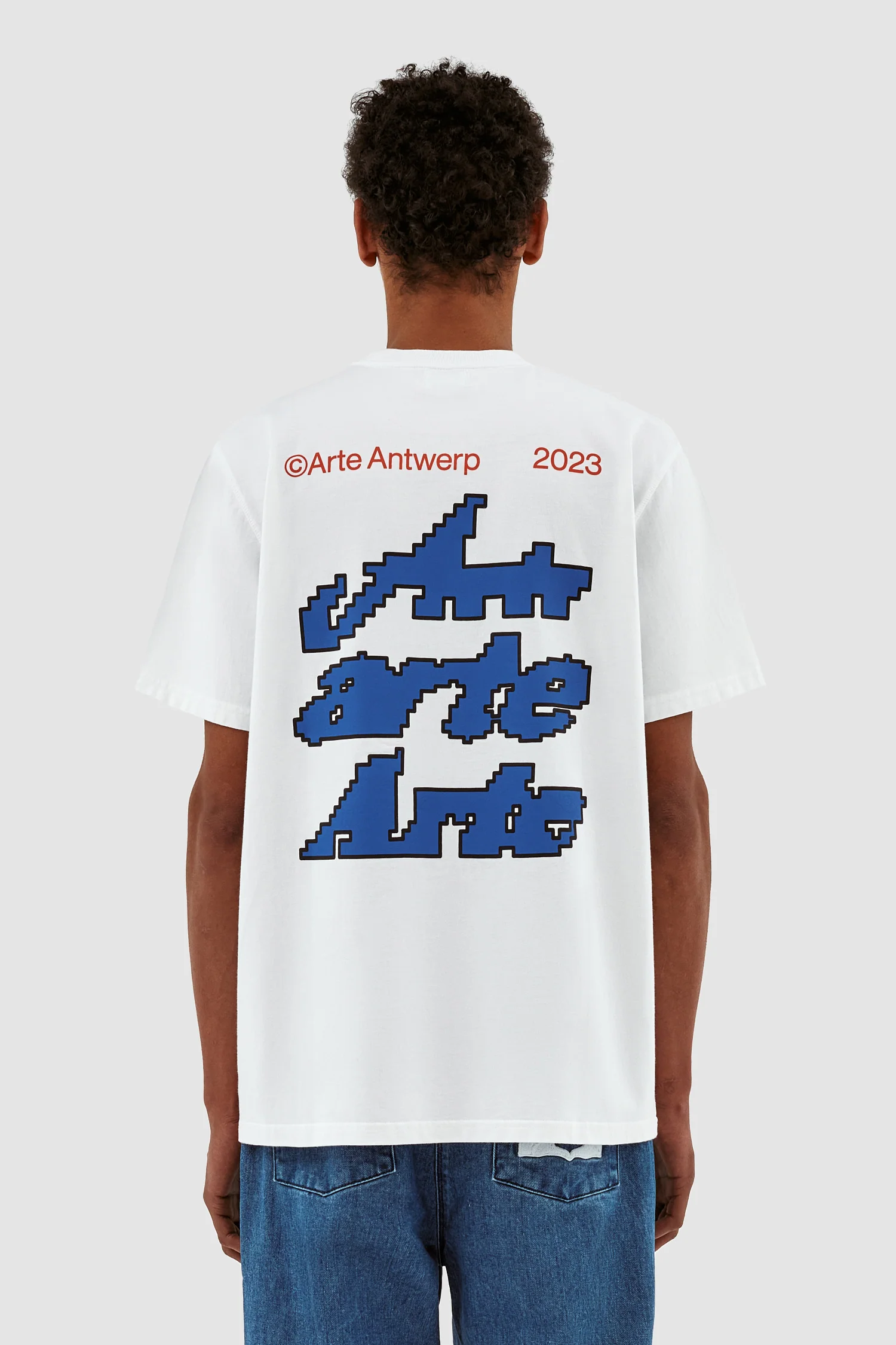 Tommy Back Multi T-shirt - White - Image 2