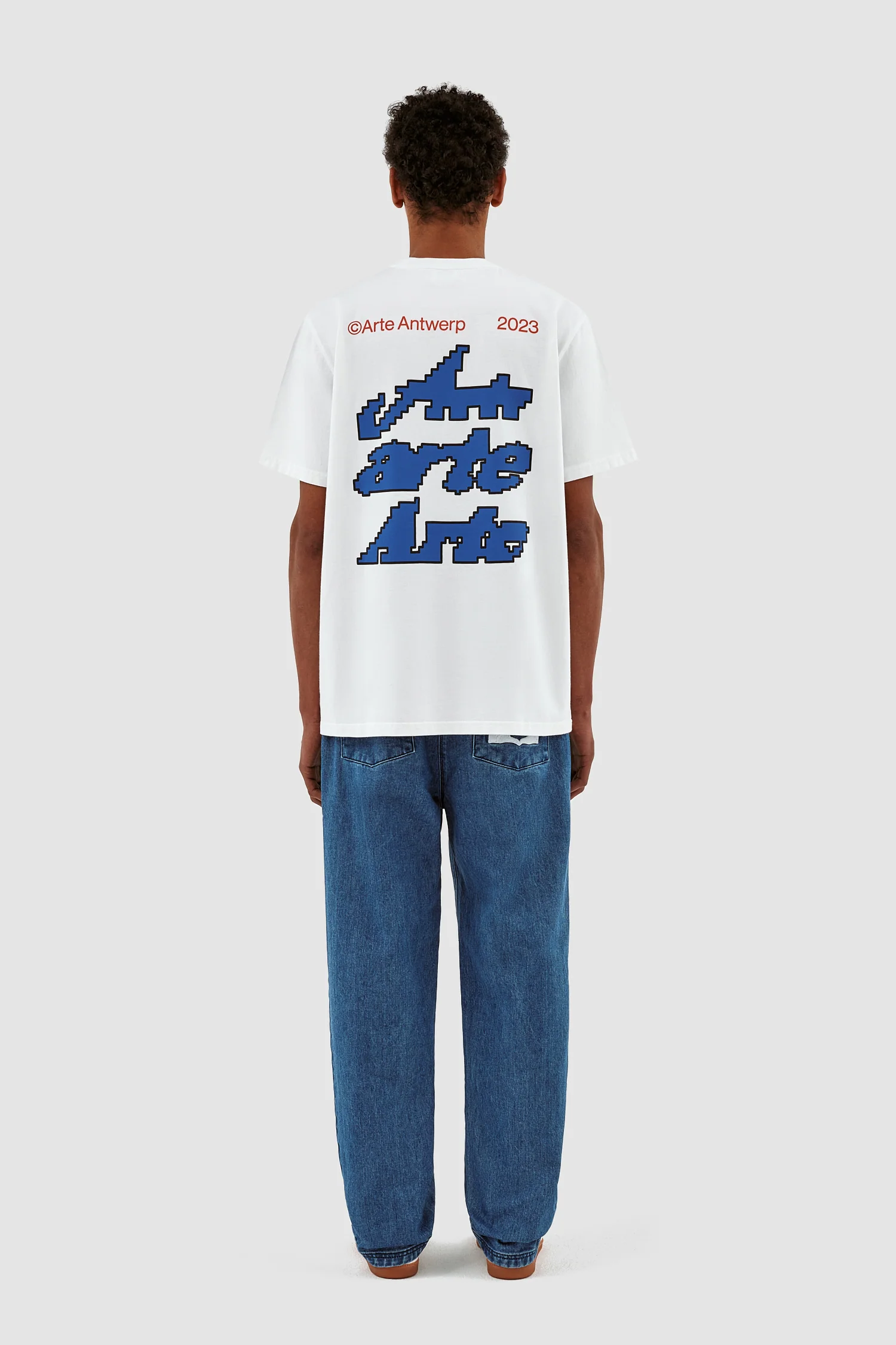 Tommy Back Multi T-shirt - White - Image 4