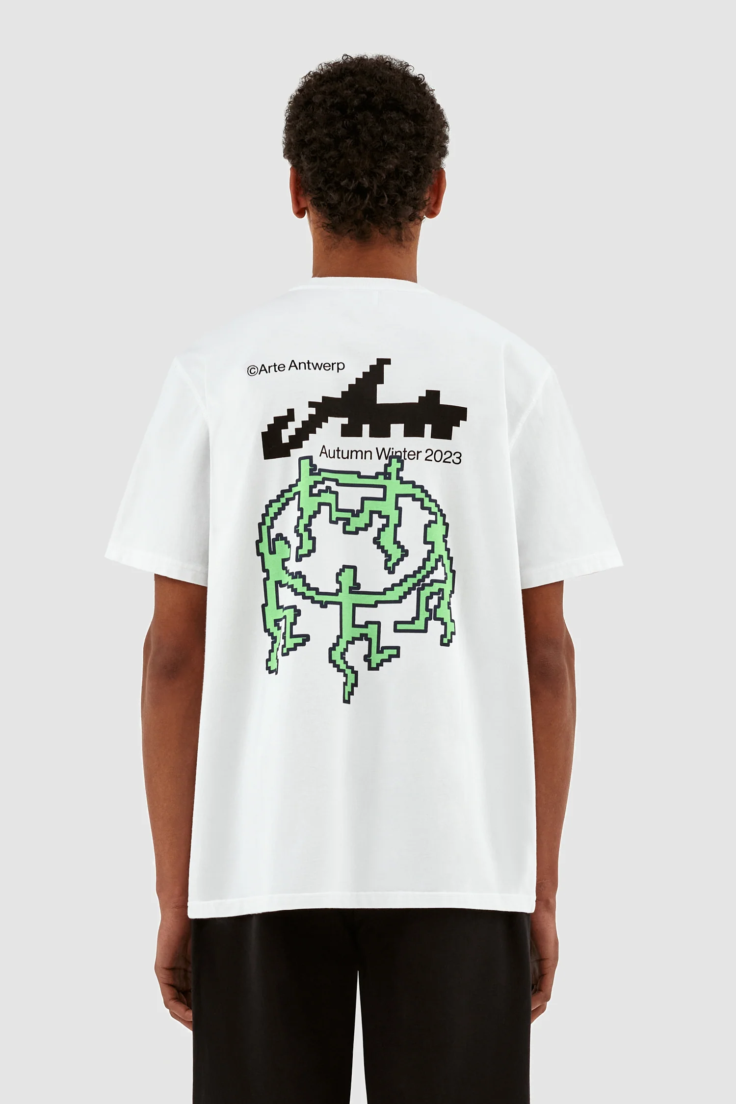 Tommy Back Pixel Dancers T-shirt - White - Image 2
