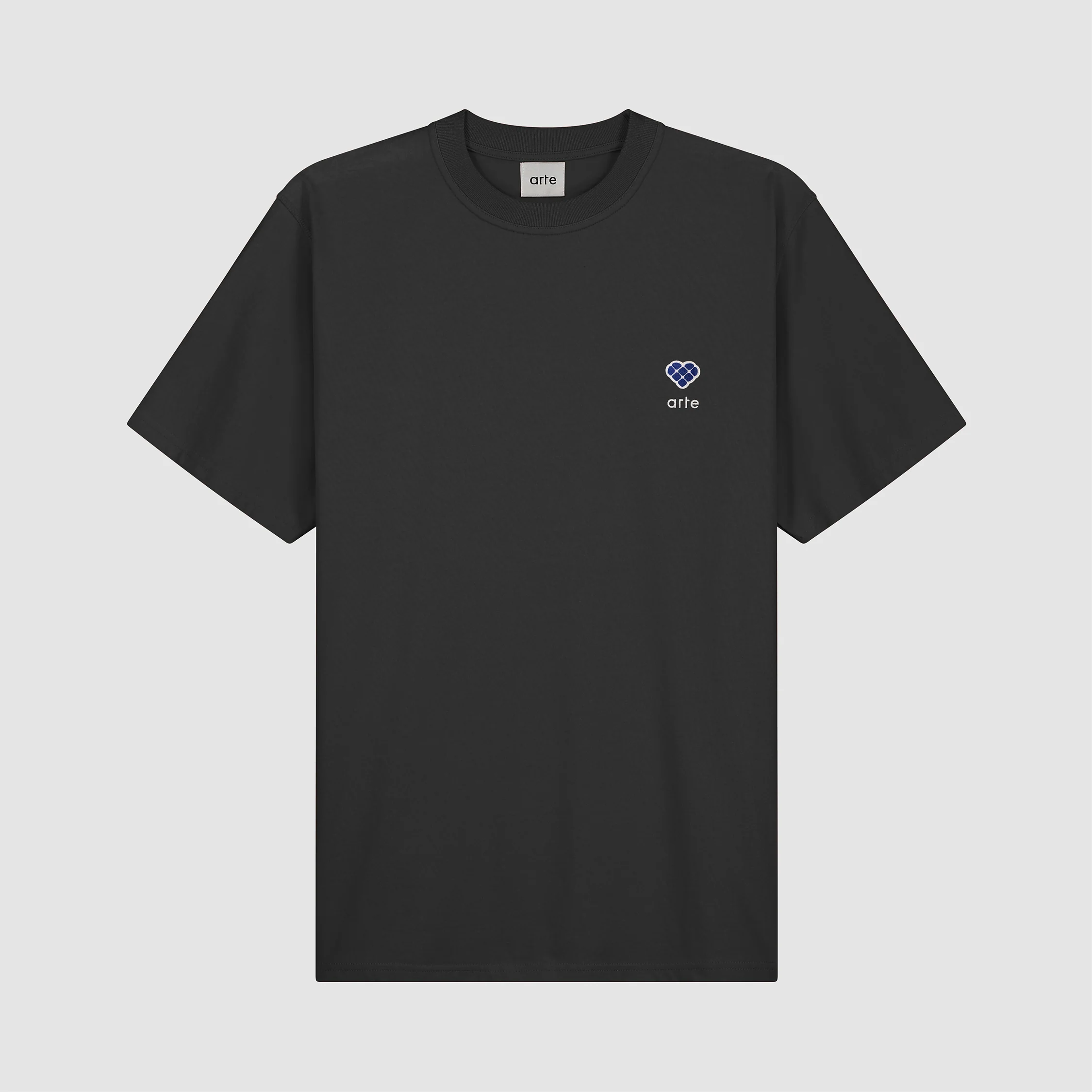 Tommy Heart Patch T-shirt - Black