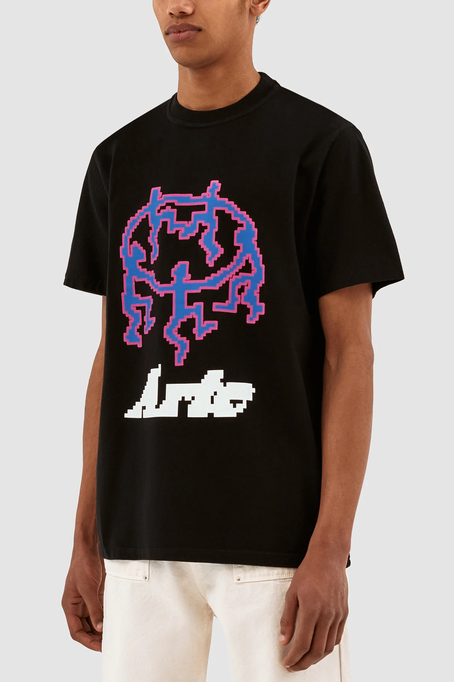 Tommy Pixel Dancers T-shirt - Black - Image 6