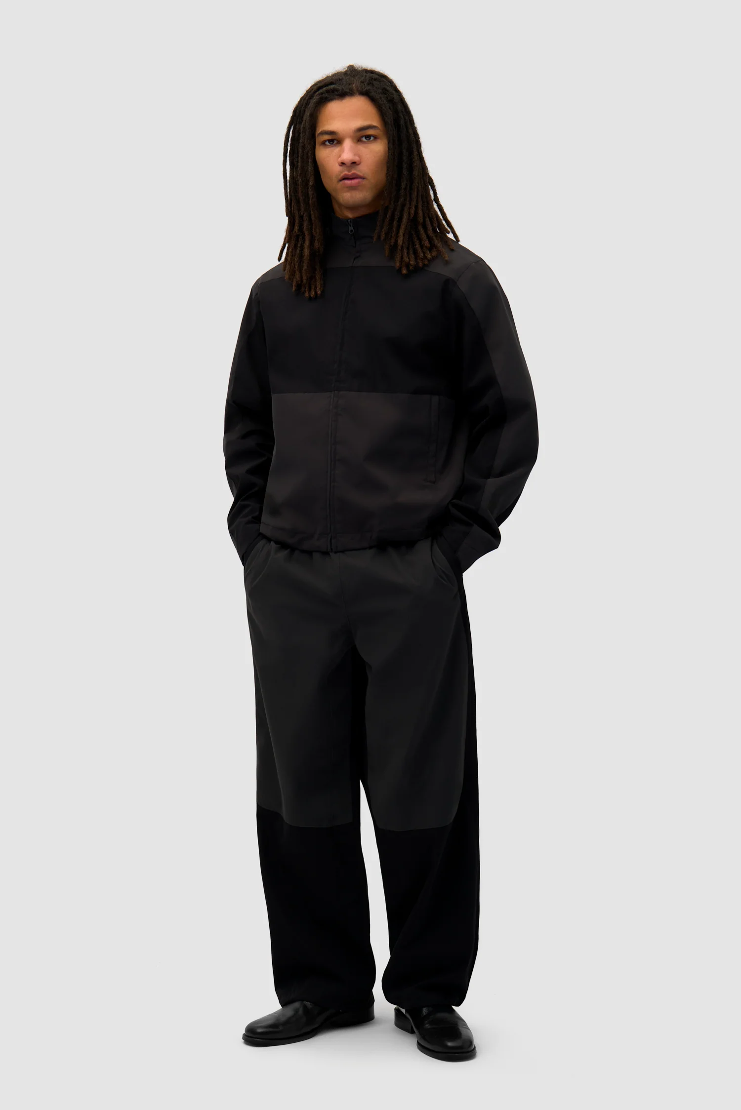 Tracksuit Jacket - Black - Image 4