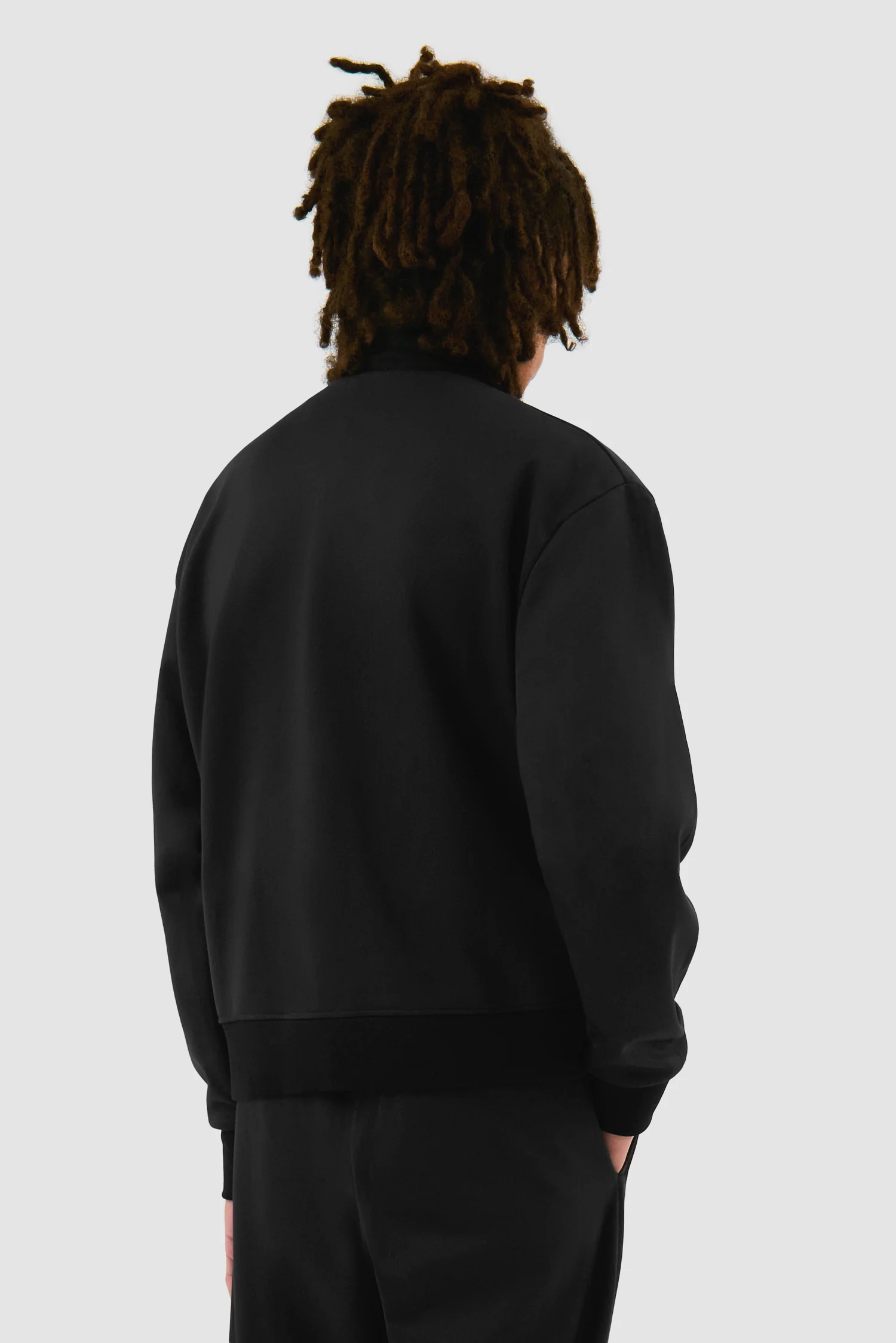 Tracksuit Jacket - Black - Image 3