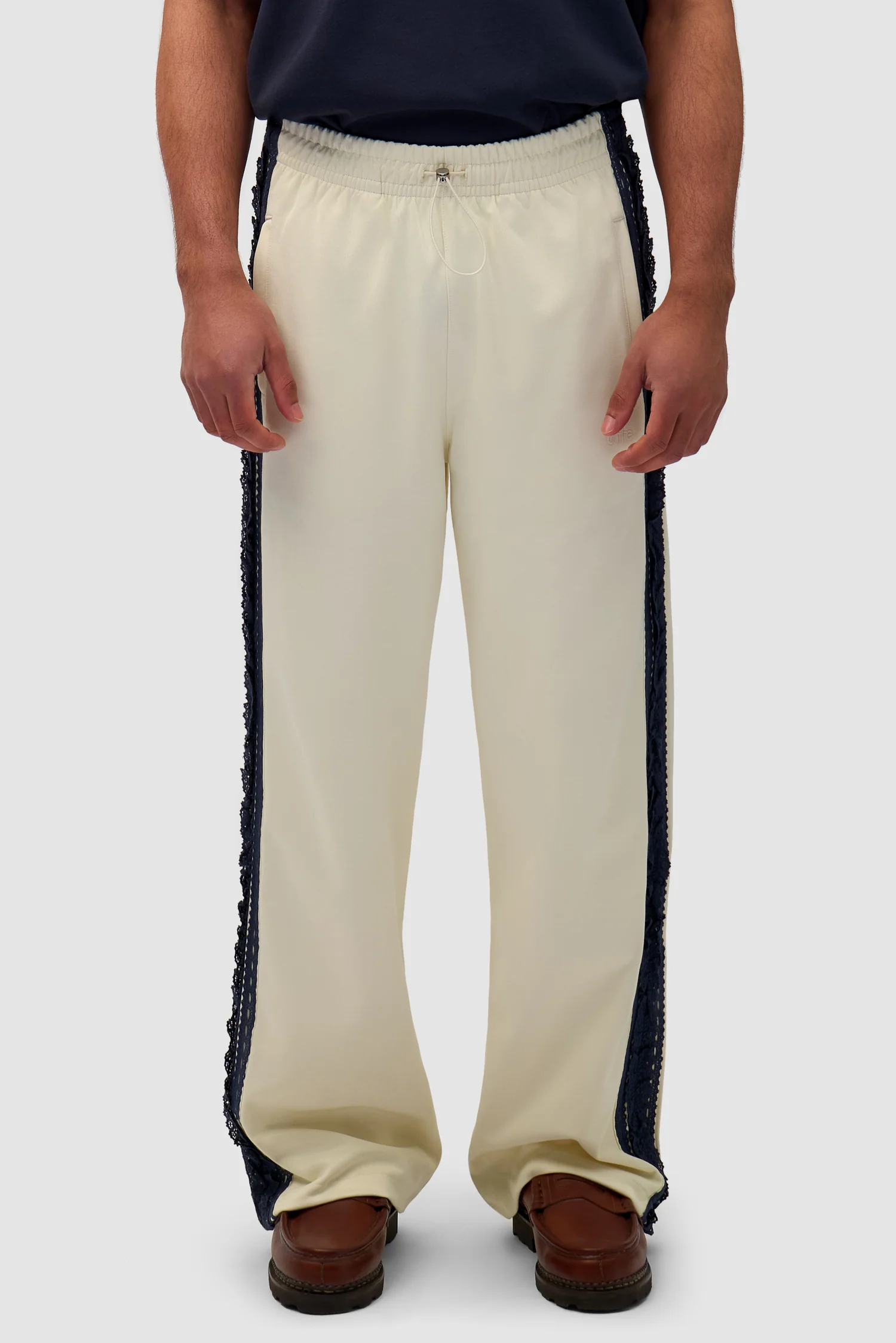 Trim Pants - Cream - Image 2