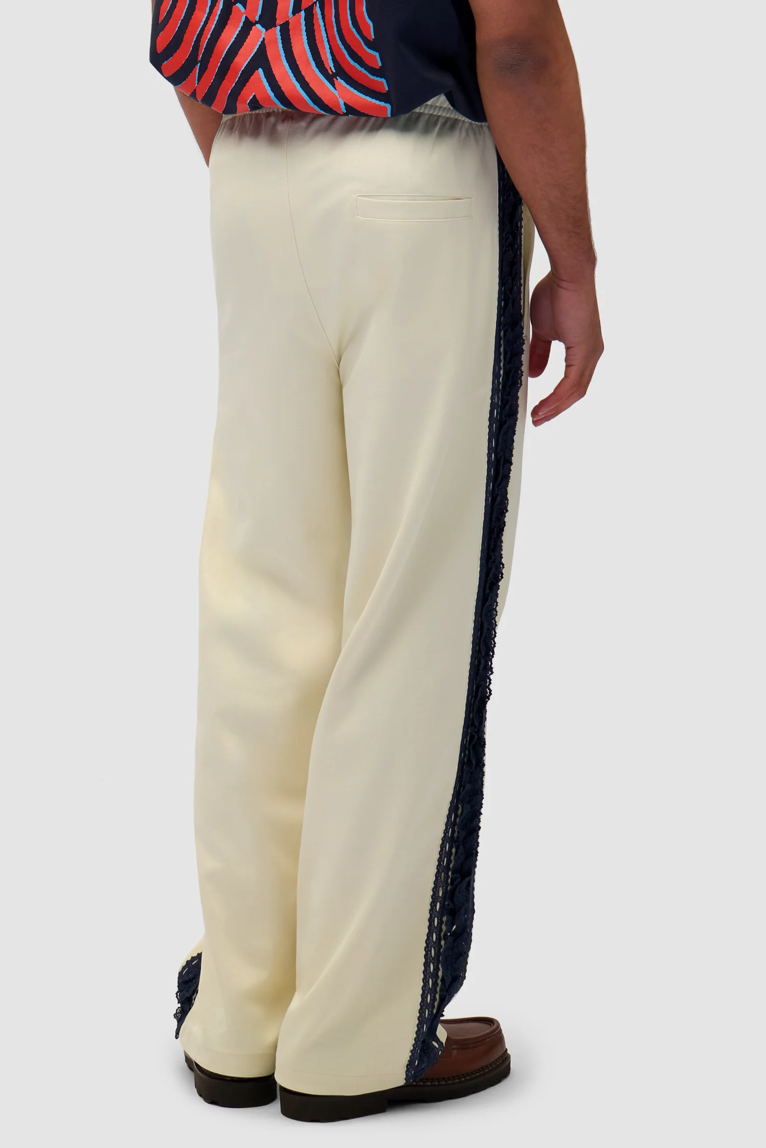 Trim Pants - Cream - Image 4