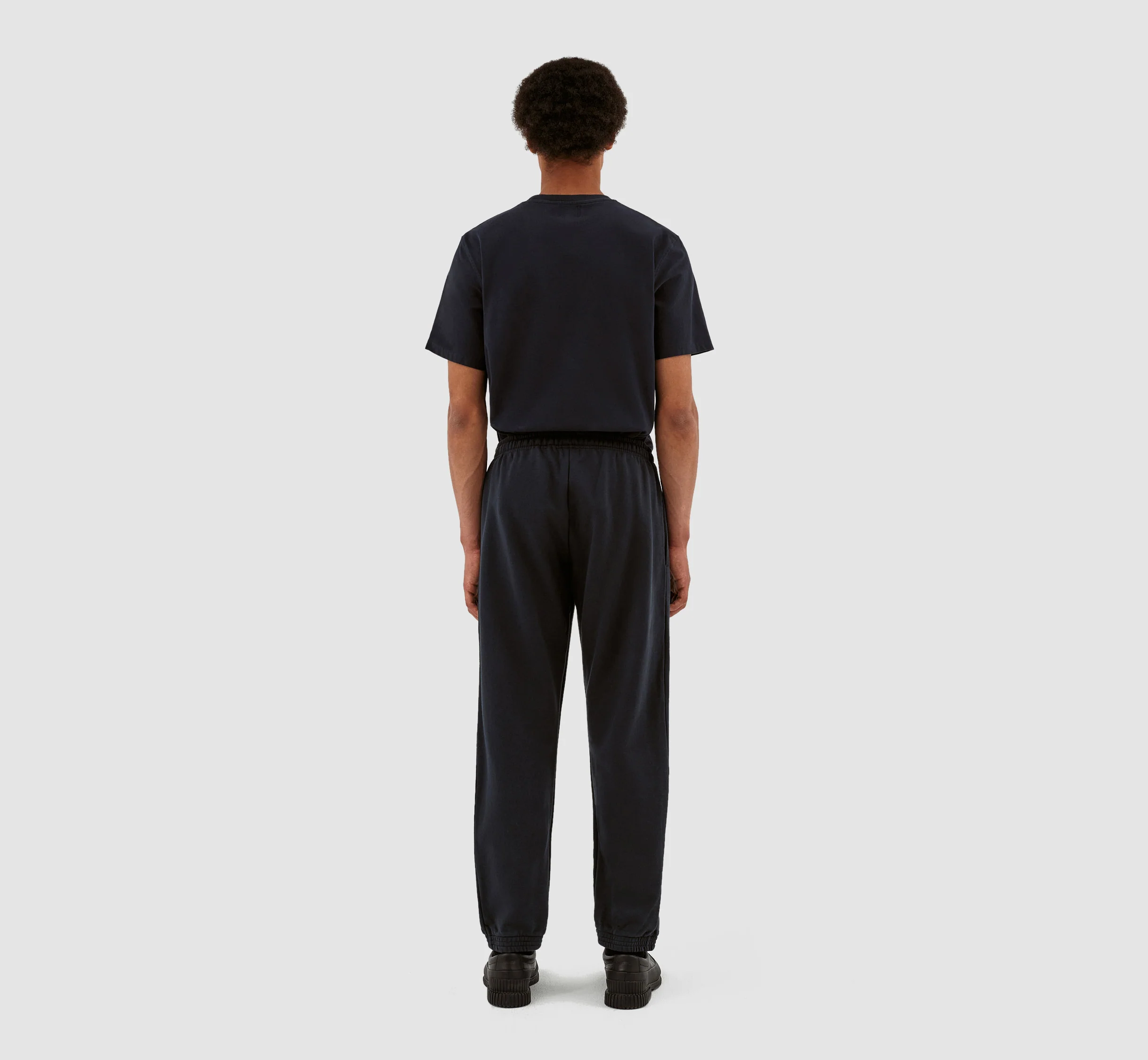 Tristian Heart Logo Pants - Navy - Image 7