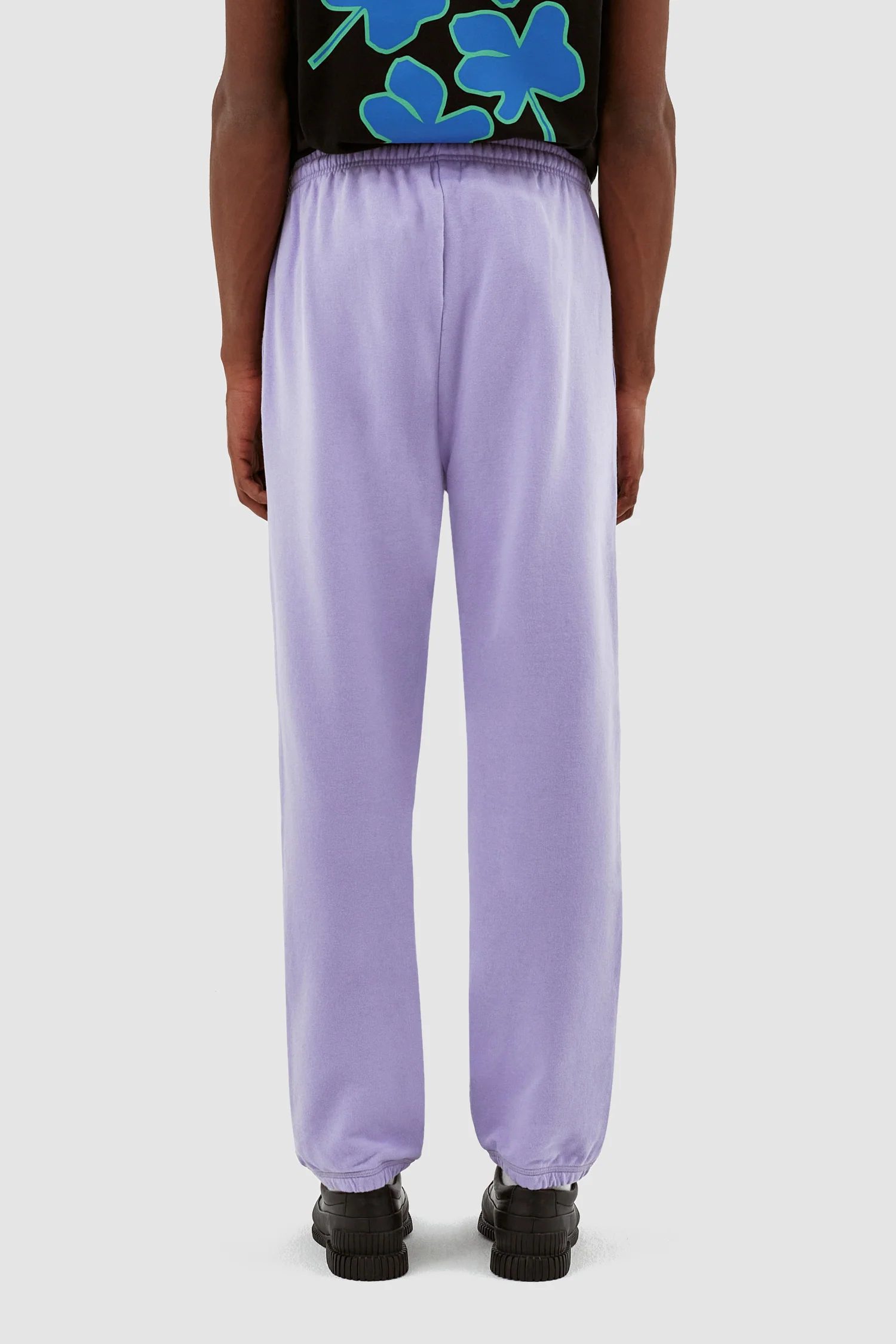 Tristian Heart Patch Pants - Violet - Image 3