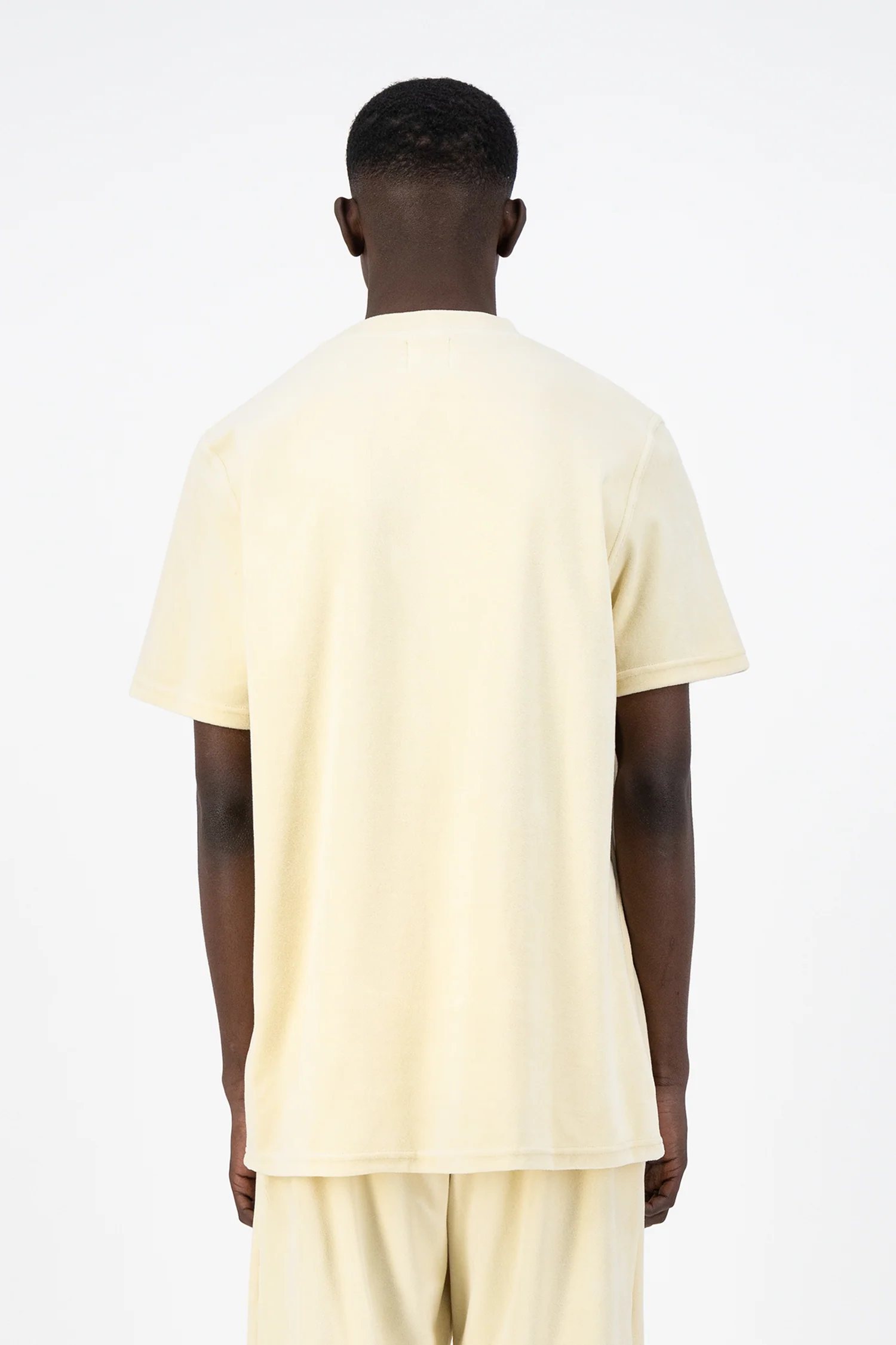 Tsai Velvet T-shirt - Cream - Image 3